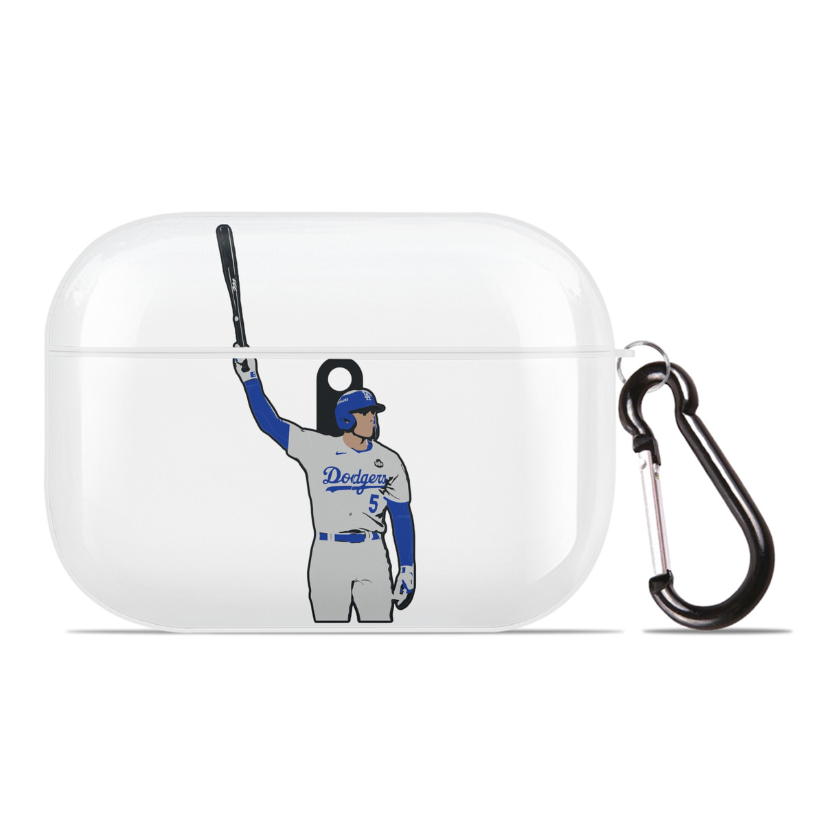  AirPods Pro Hard Case White With Keychain, Durable Flexible PC, Precise Cutouts, Anti-Fingerprint, Yellowing & Scratch Resistant, Full Protection, Washable