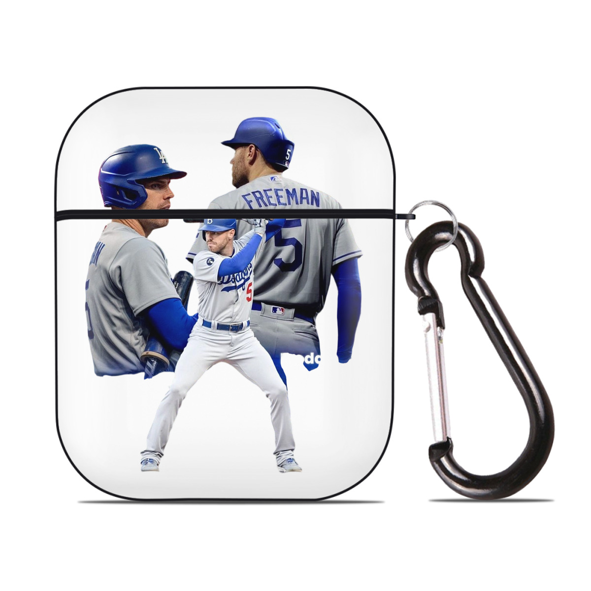  AirPods 2 Case Hard Shell Black, Flexible PC Material, Precise Cutouts, Full Protection, Anti-Fingerprint, Washable, Includes Keychain – Durable & Slim Design