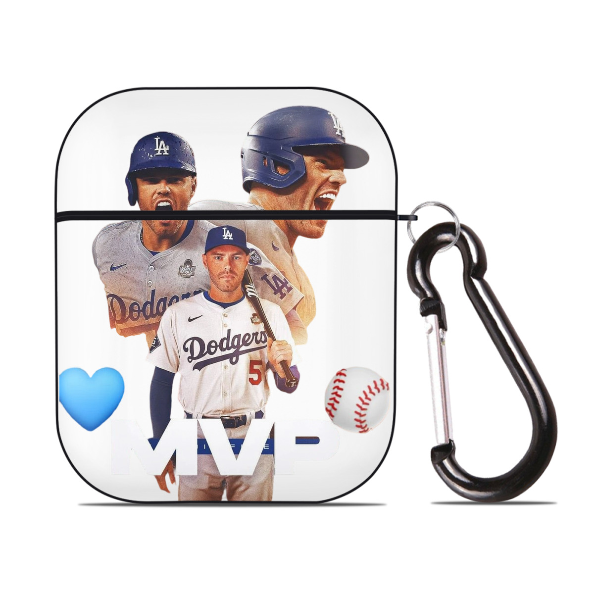  AirPods 2 Case Hard Shell Black, Flexible PC Material, Precise Cutouts, Full Protection, Anti-Fingerprint, Washable, Includes Keychain – Durable & Slim Design