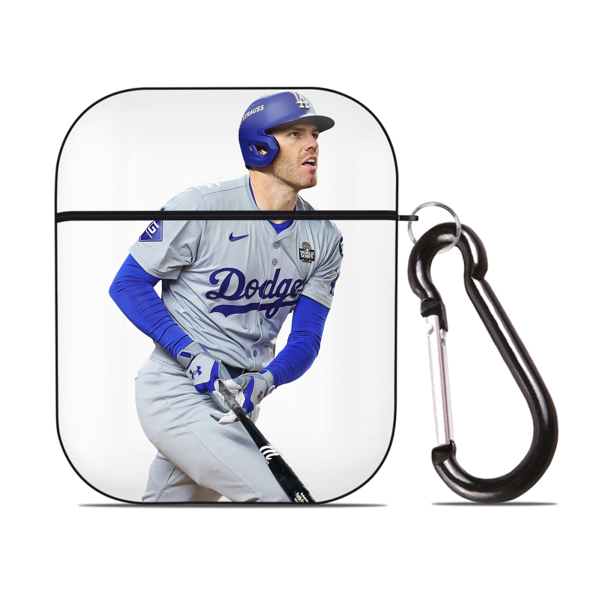  AirPods 2 Case Hard Shell Black, Flexible PC Material, Precise Cutouts, Full Protection, Anti-Fingerprint, Washable, Includes Keychain – Durable & Slim Design