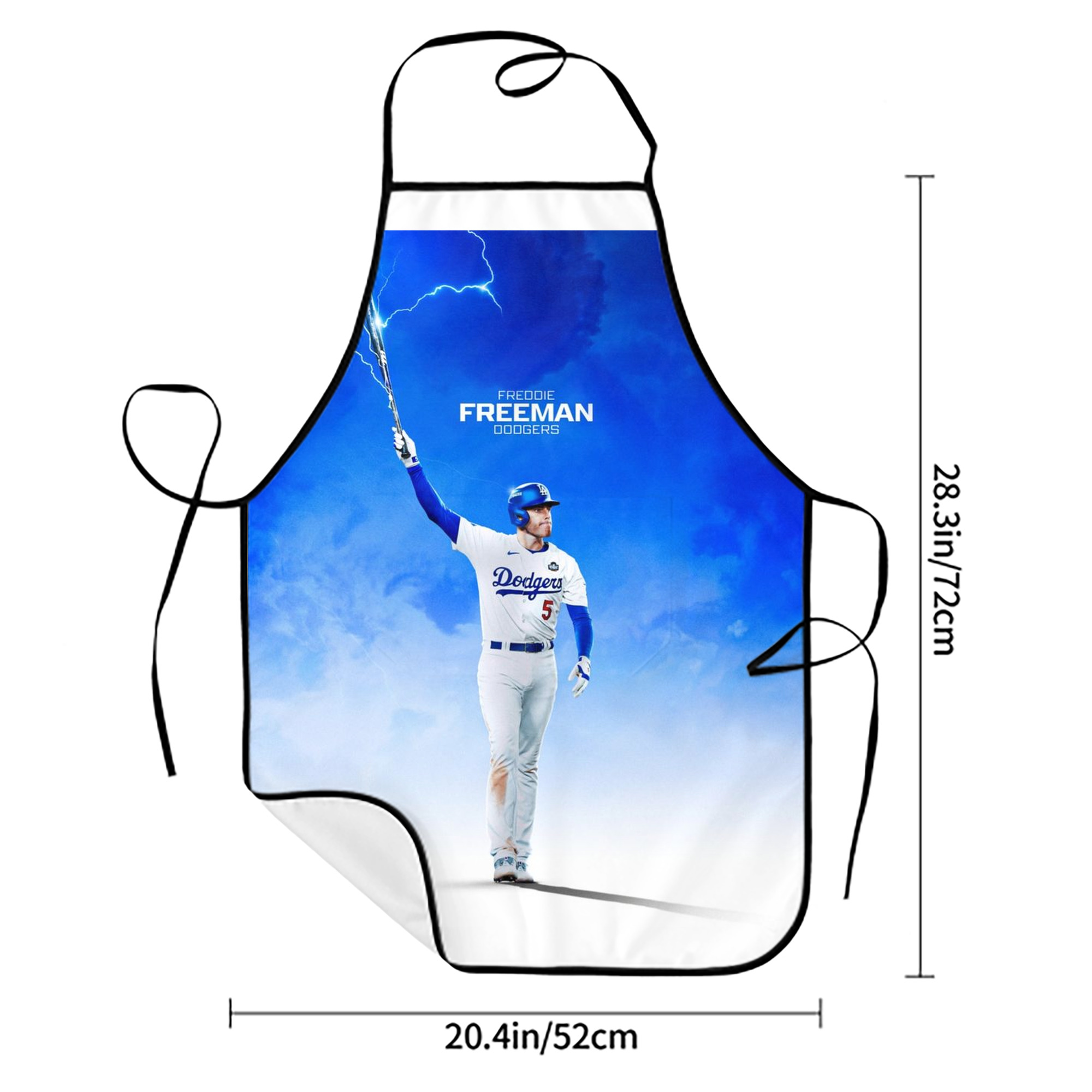  Stain-Resistant Polyester Apron With Pocket – Full Print, Waterproof, Anti-Wrinkle, Anti-Pilling – Ideal For Kitchen, BBQ, Restaurant, Salon & More