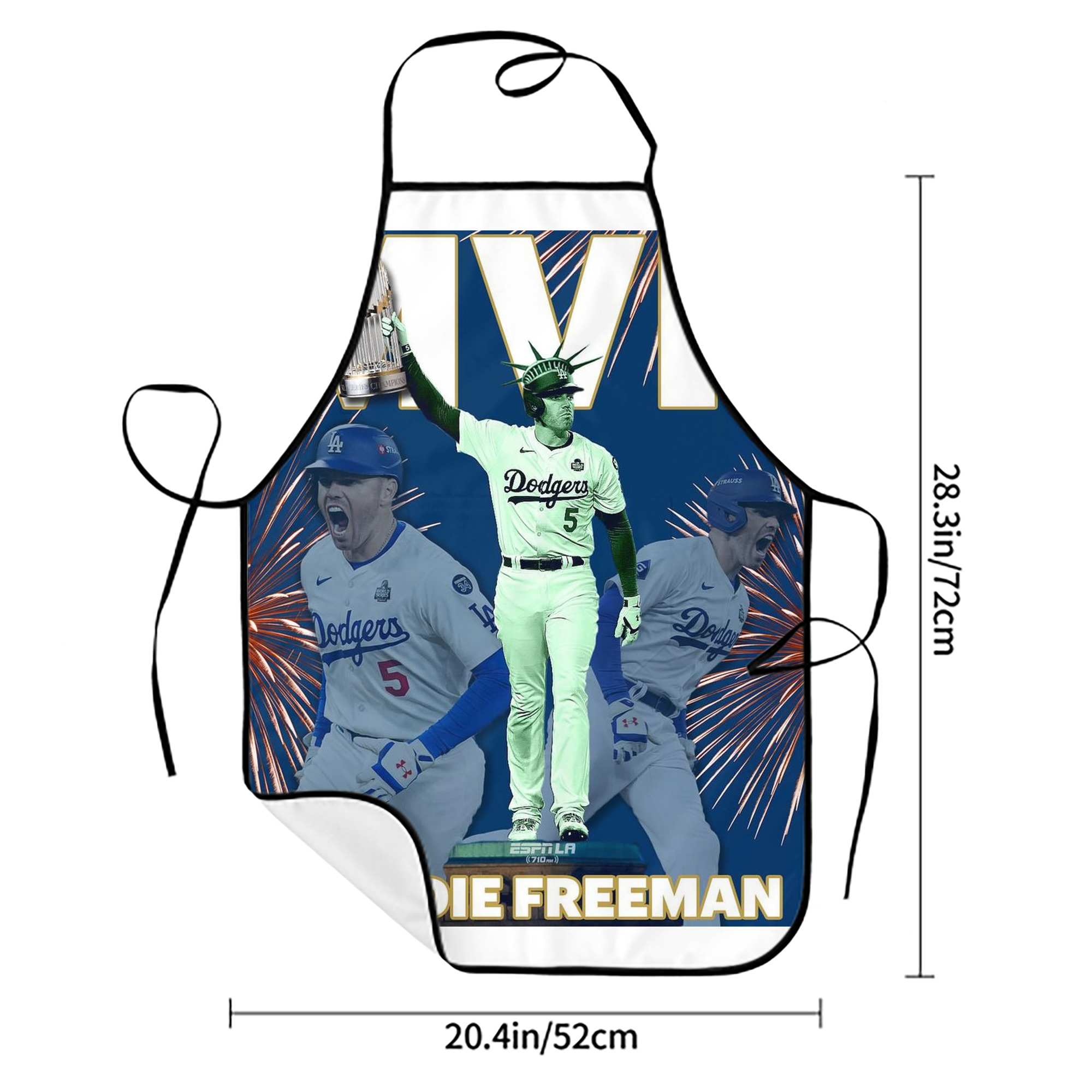  Stain-Resistant Polyester Apron With Pocket – Full Print, Waterproof, Anti-Wrinkle, Anti-Pilling – Ideal For Kitchen, BBQ, Restaurant, Salon & More