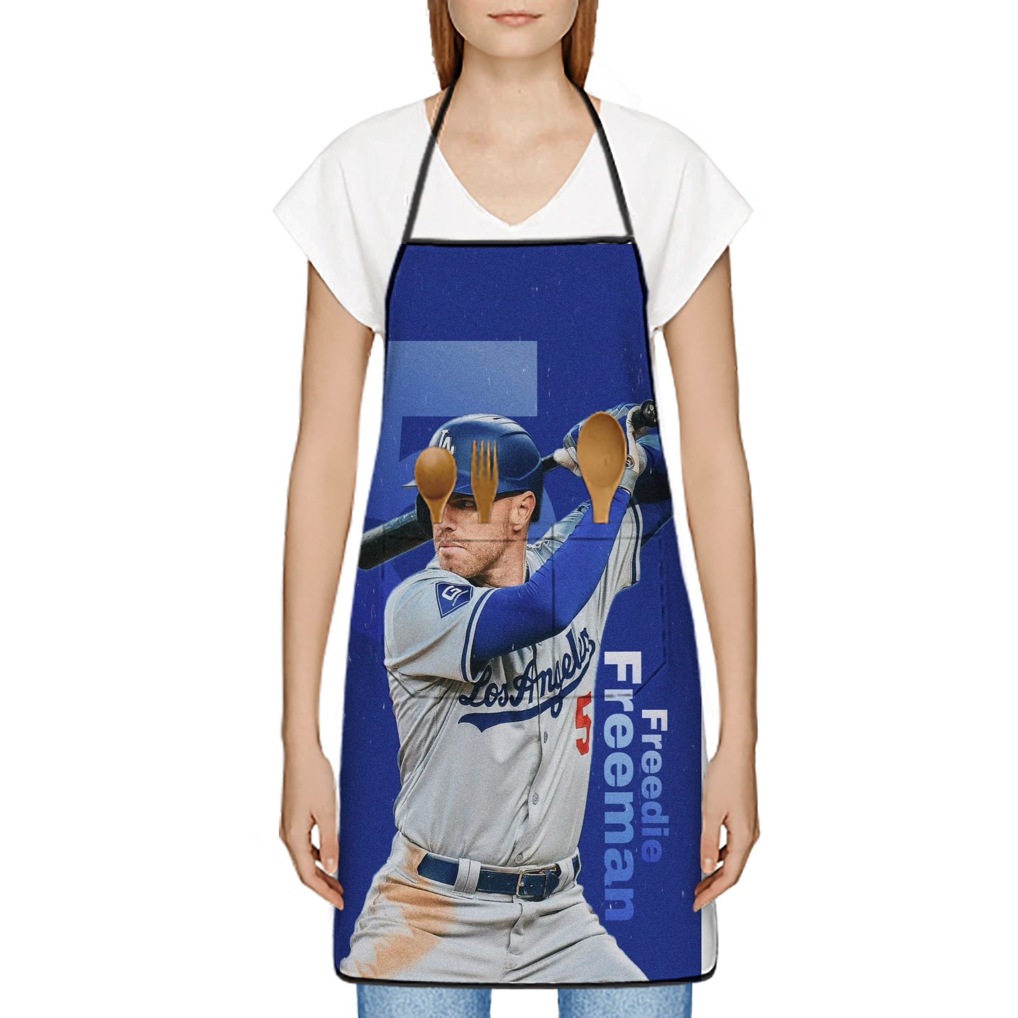  Stain-Resistant Polyester Apron With Pocket – Full Print, Waterproof, Anti-Wrinkle, Anti-Pilling – Ideal For Kitchen, BBQ, Restaurant, Salon & More