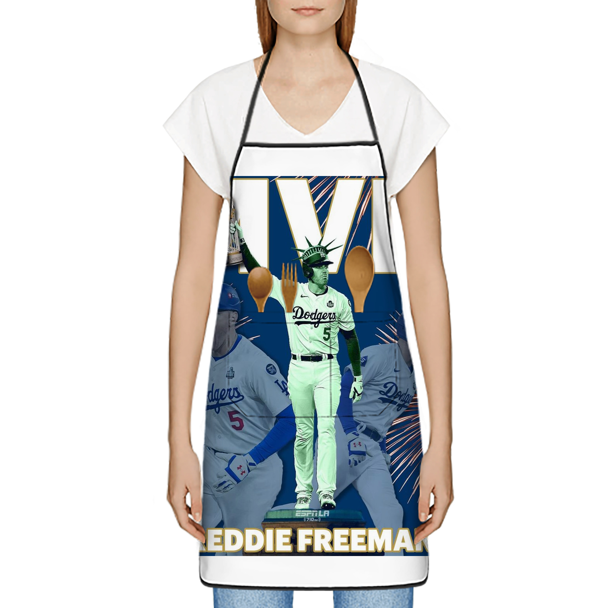  Stain-Resistant Polyester Apron With Pocket – Full Print, Waterproof, Anti-Wrinkle, Anti-Pilling – Ideal For Kitchen, BBQ, Restaurant, Salon & More