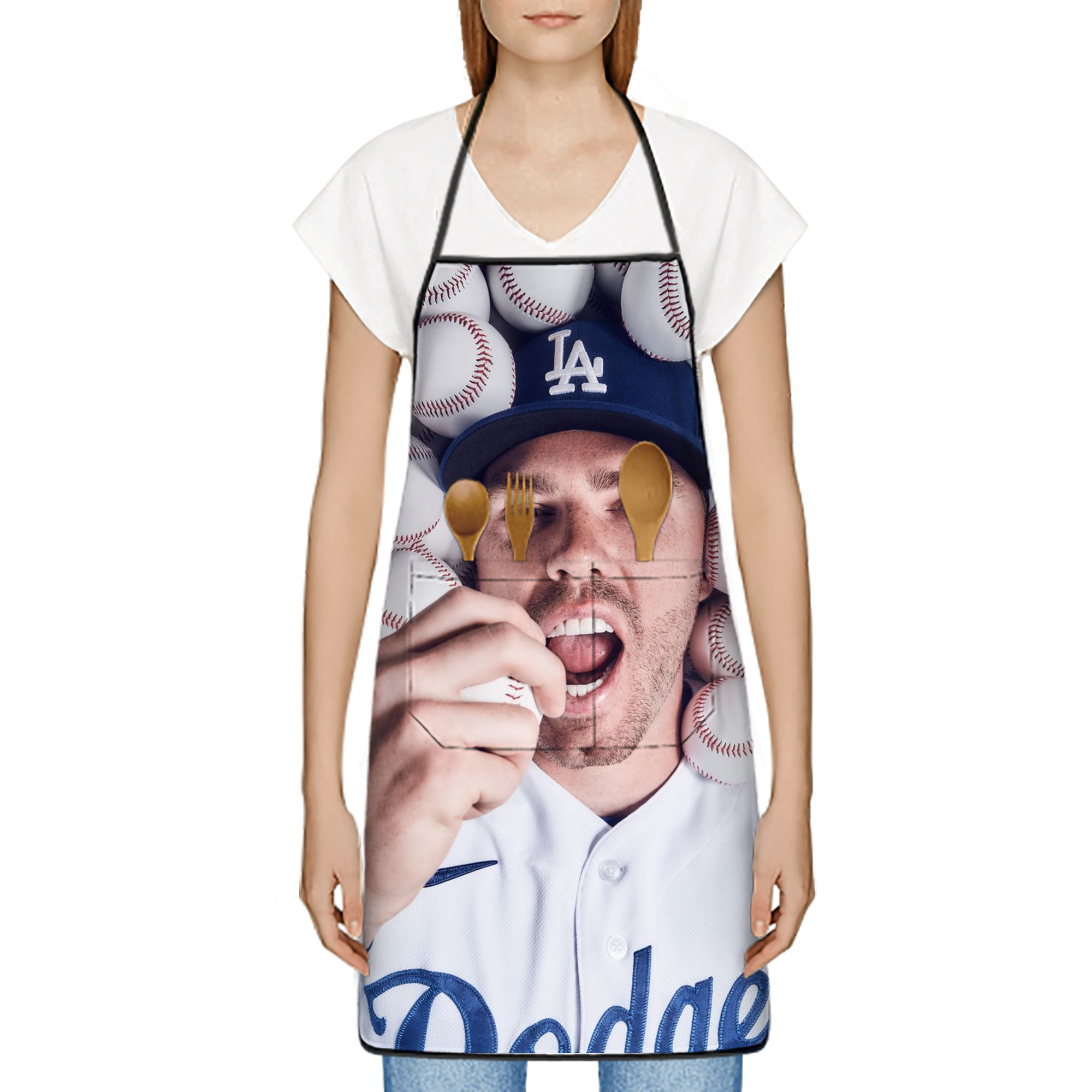  Stain-Resistant Polyester Apron With Pocket – Full Print, Waterproof, Anti-Wrinkle, Anti-Pilling – Ideal For Kitchen, BBQ, Restaurant, Salon & More