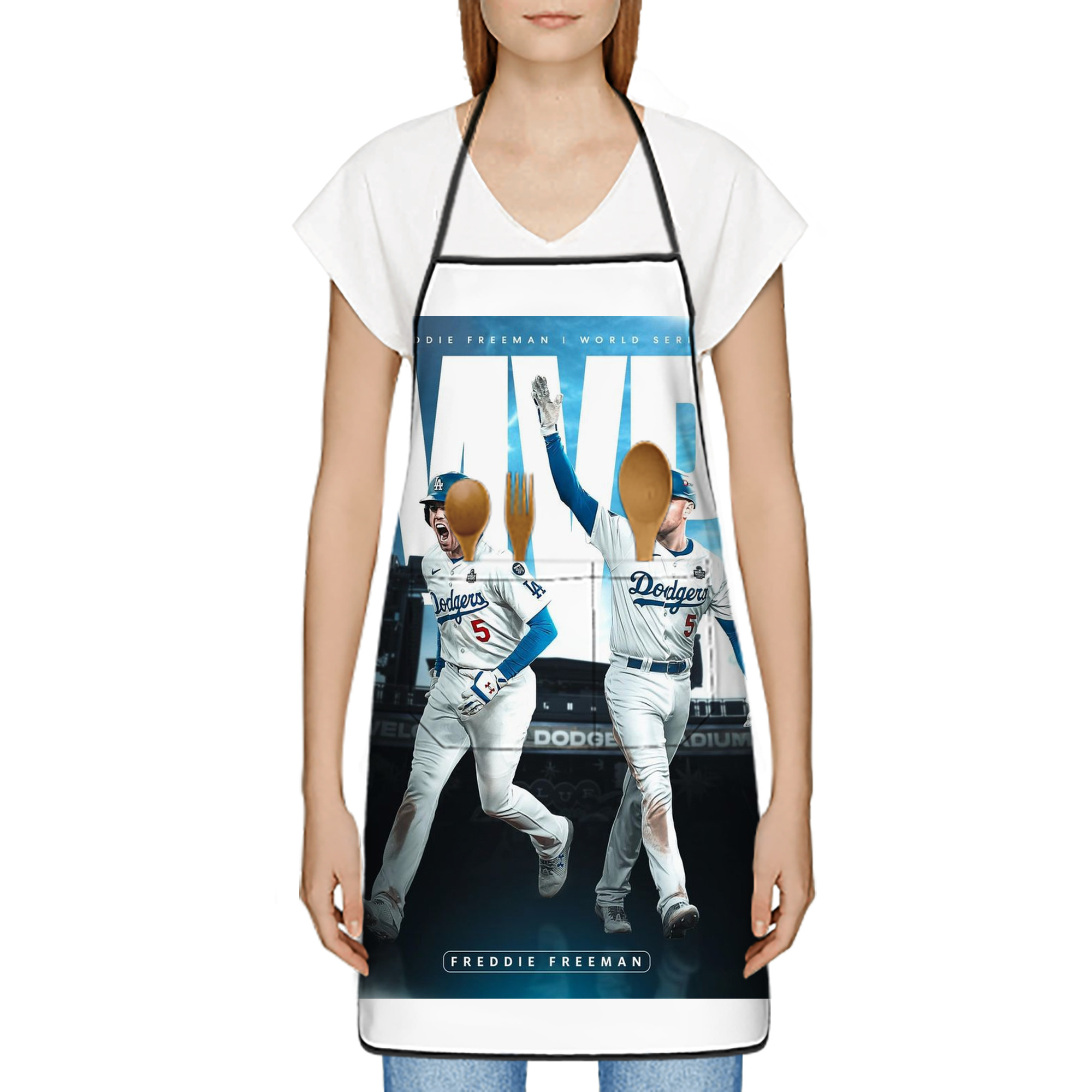  Stain-Resistant Polyester Apron With Pocket – Full Print, Waterproof, Anti-Wrinkle, Anti-Pilling – Ideal For Kitchen, BBQ, Restaurant, Salon & More