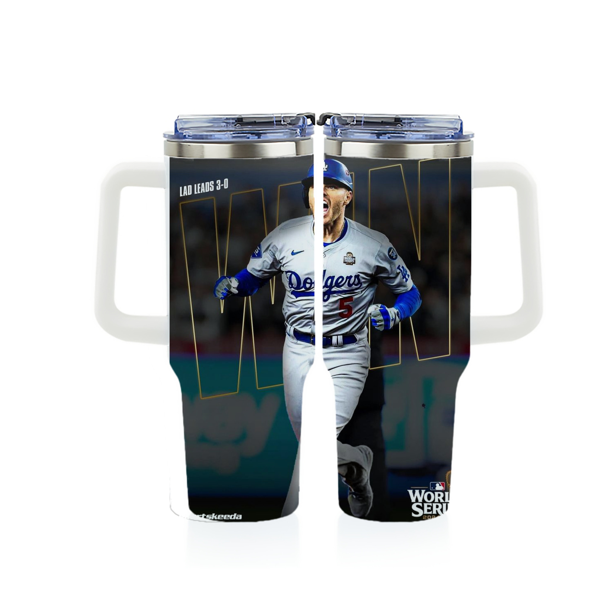  40oz Full Wrap Car Tumbler – Durable Stainless Steel Travel Mug With Vibrant UV Print – Double Wall Insulated, Fits Most Car Cup Holders