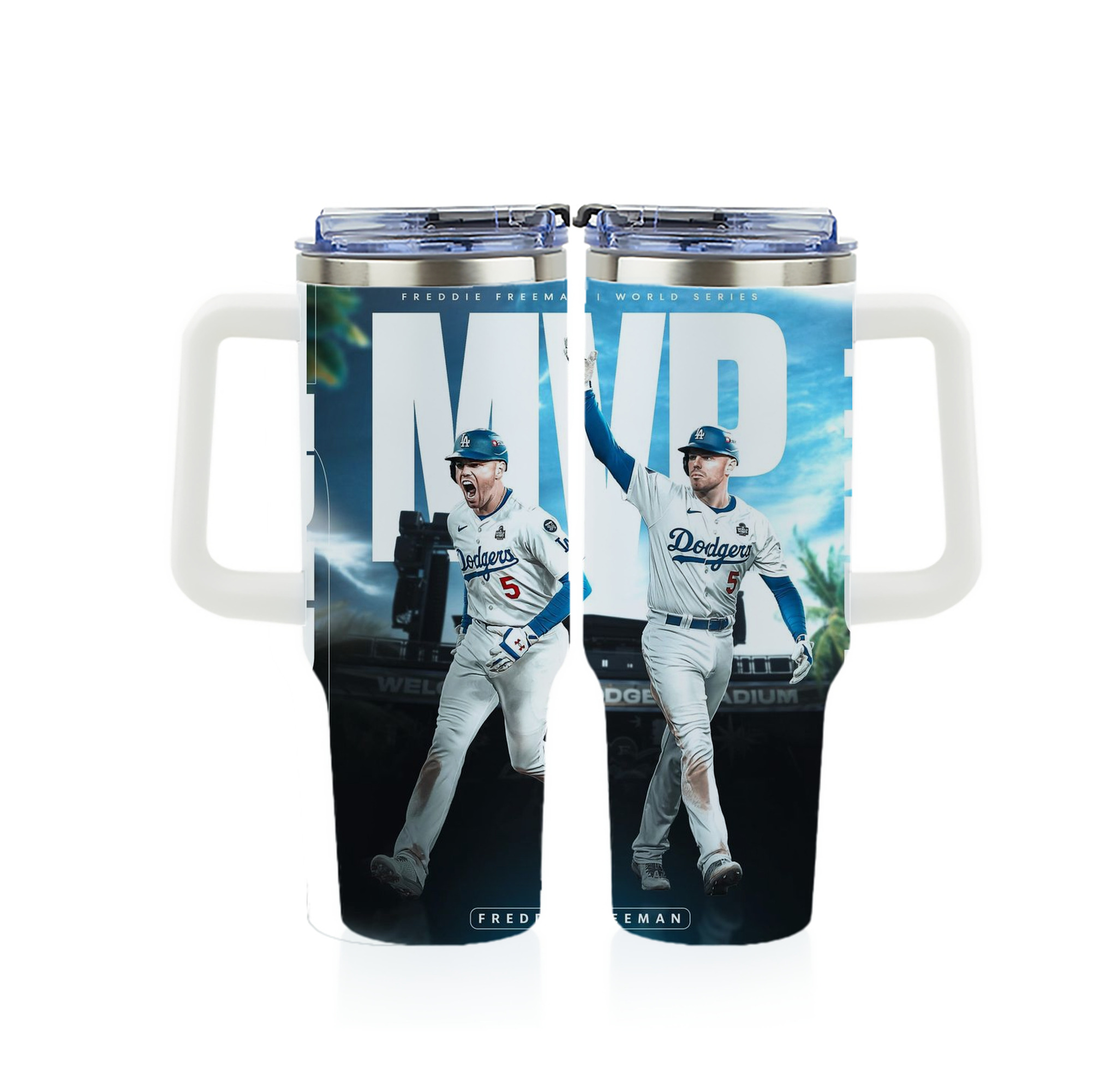  40oz Full Wrap Car Tumbler – Durable Stainless Steel Travel Mug With Vibrant UV Print – Double Wall Insulated, Fits Most Car Cup Holders