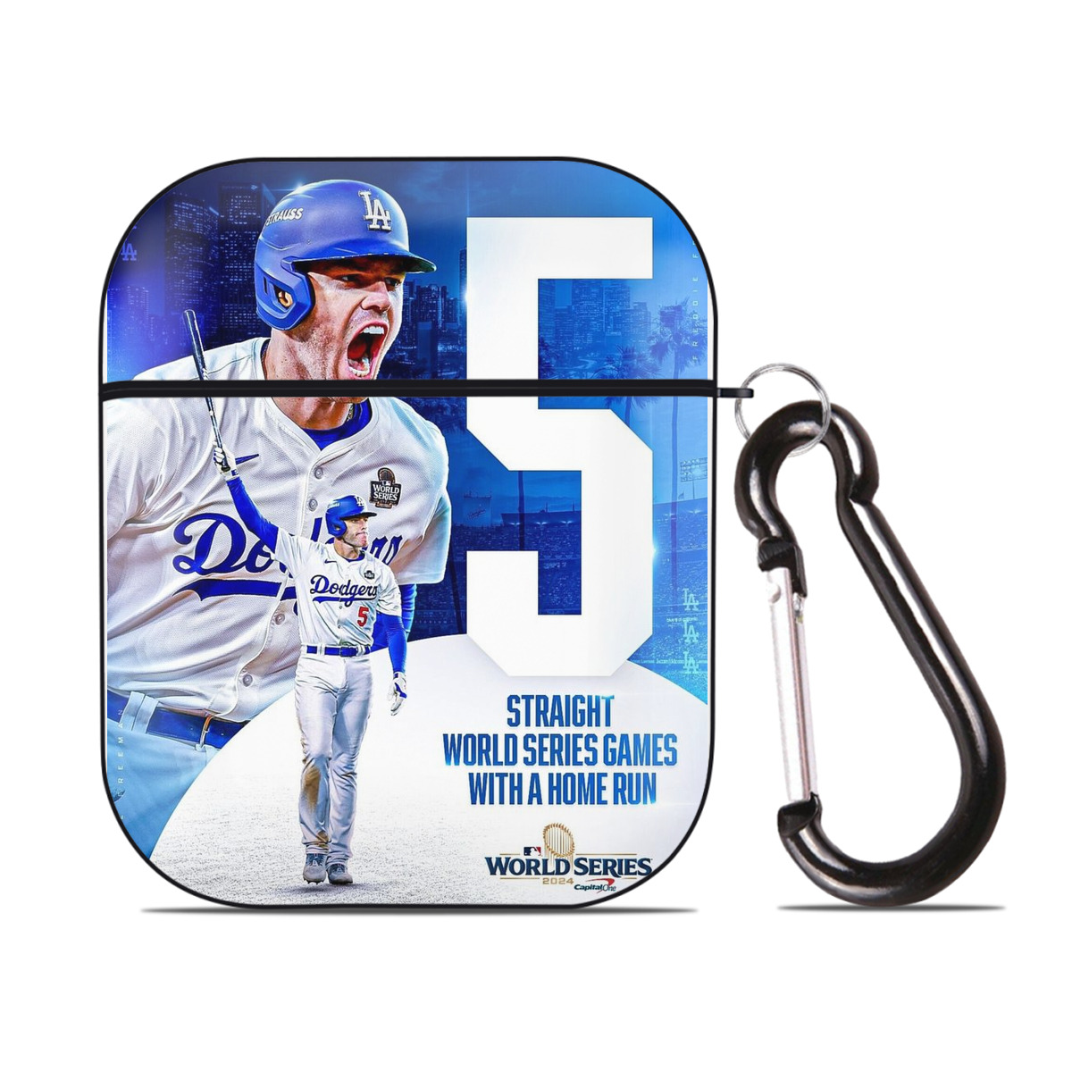  AirPods 2 Case Hard Shell Black, Flexible PC Material, Precise Cutouts, Full Protection, Anti-Fingerprint, Washable, Includes Keychain – Durable & Slim Design