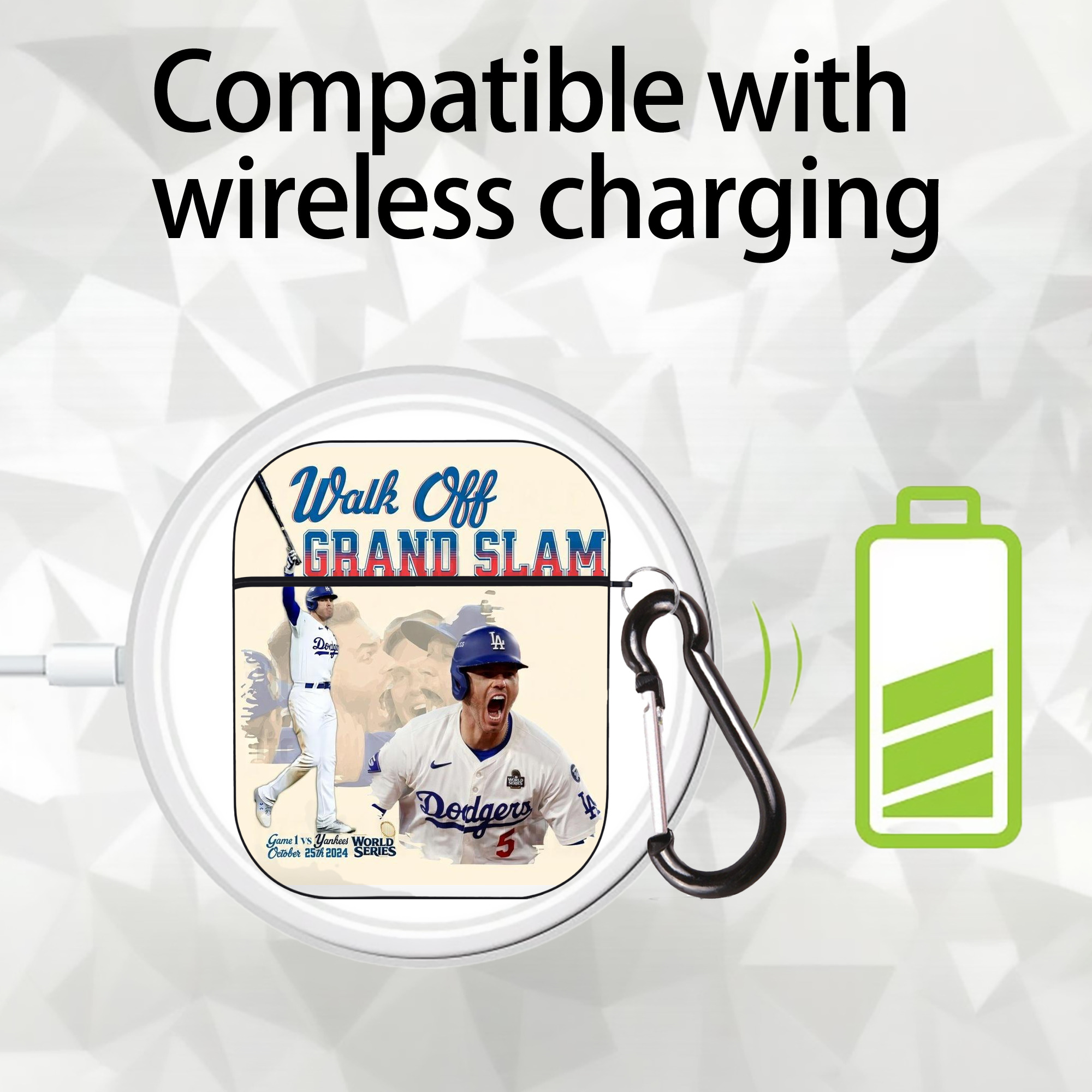  AirPods 2 Case Hard Shell Black, Flexible PC Material, Precise Cutouts, Full Protection, Anti-Fingerprint, Washable, Includes Keychain – Durable & Slim Design