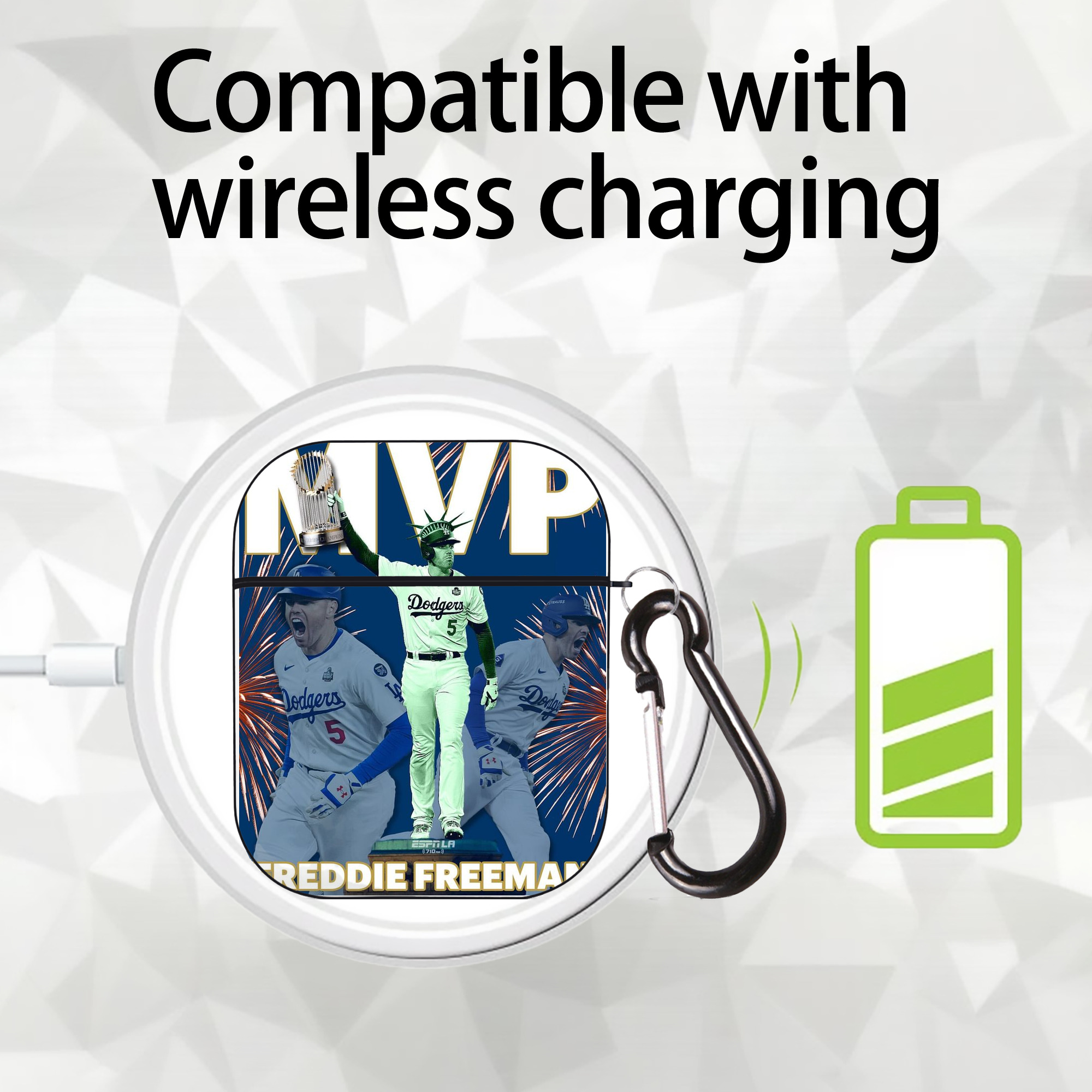  AirPods 2 Case Hard Shell Black, Flexible PC Material, Precise Cutouts, Full Protection, Anti-Fingerprint, Washable, Includes Keychain – Durable & Slim Design