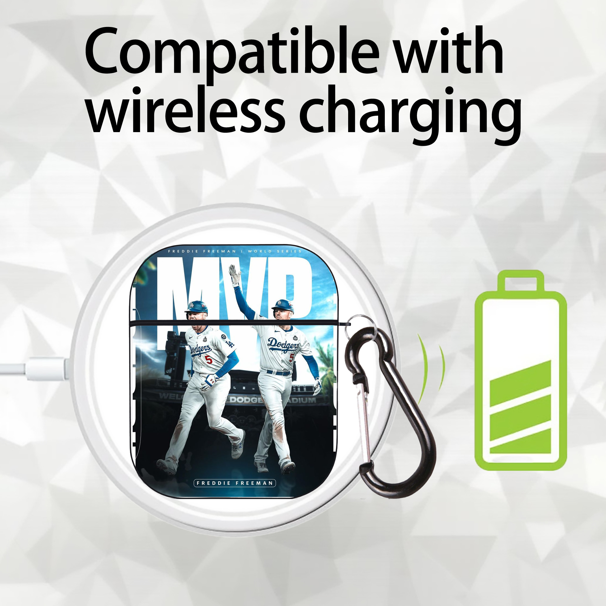  AirPods 2 Case Hard Shell Black, Flexible PC Material, Precise Cutouts, Full Protection, Anti-Fingerprint, Washable, Includes Keychain – Durable & Slim Design