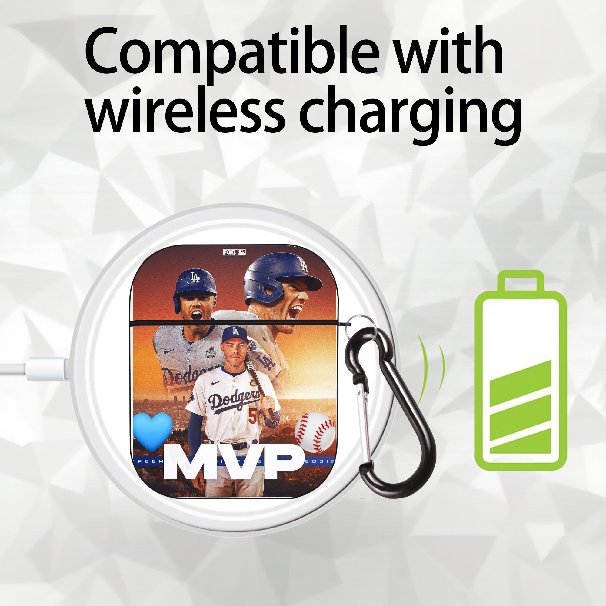  AirPods 2 Case Hard Shell Black, Flexible PC Material, Precise Cutouts, Full Protection, Anti-Fingerprint, Washable, Includes Keychain – Durable & Slim Design