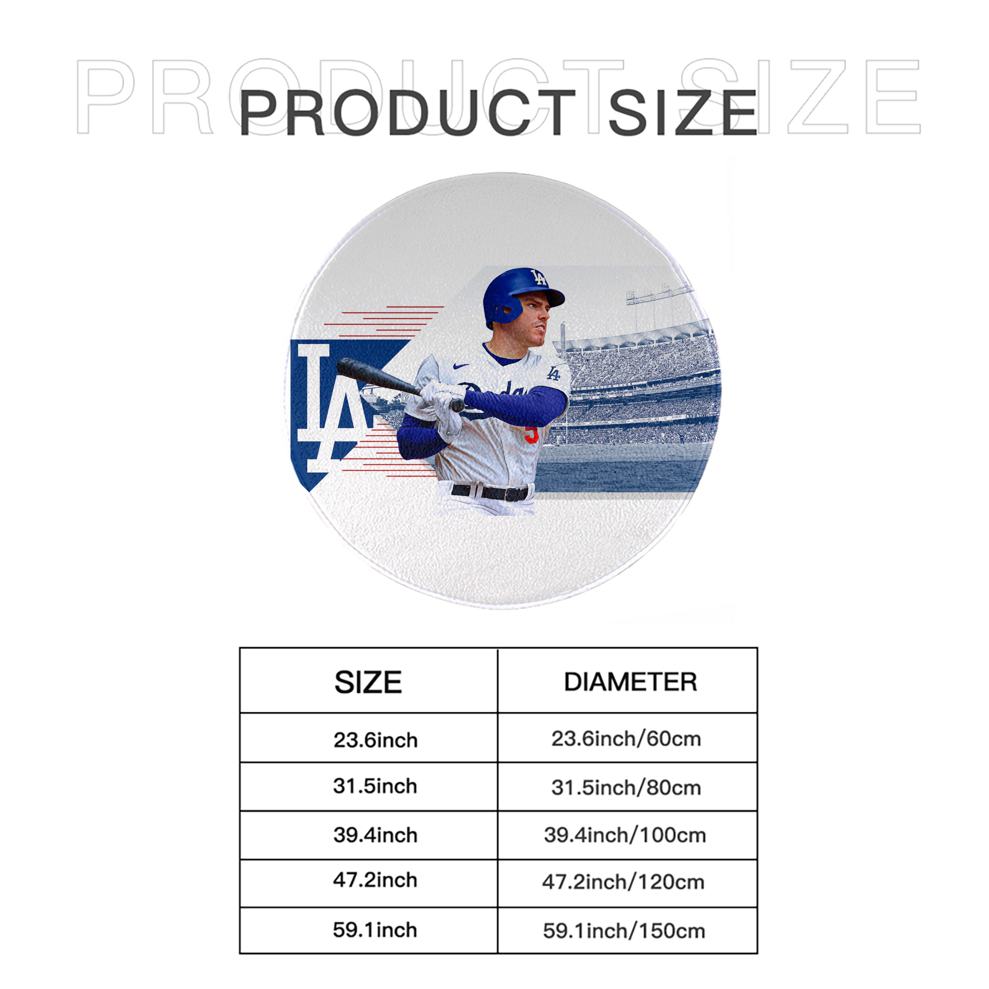  Round Floor Mat – Soft Flannel & High-Density Sponge Core – Non-Slip Dot Backing – Durable Stitched Edges – Quick-Dry & Breathable – Perfect For Home, Bathroom & Living Room