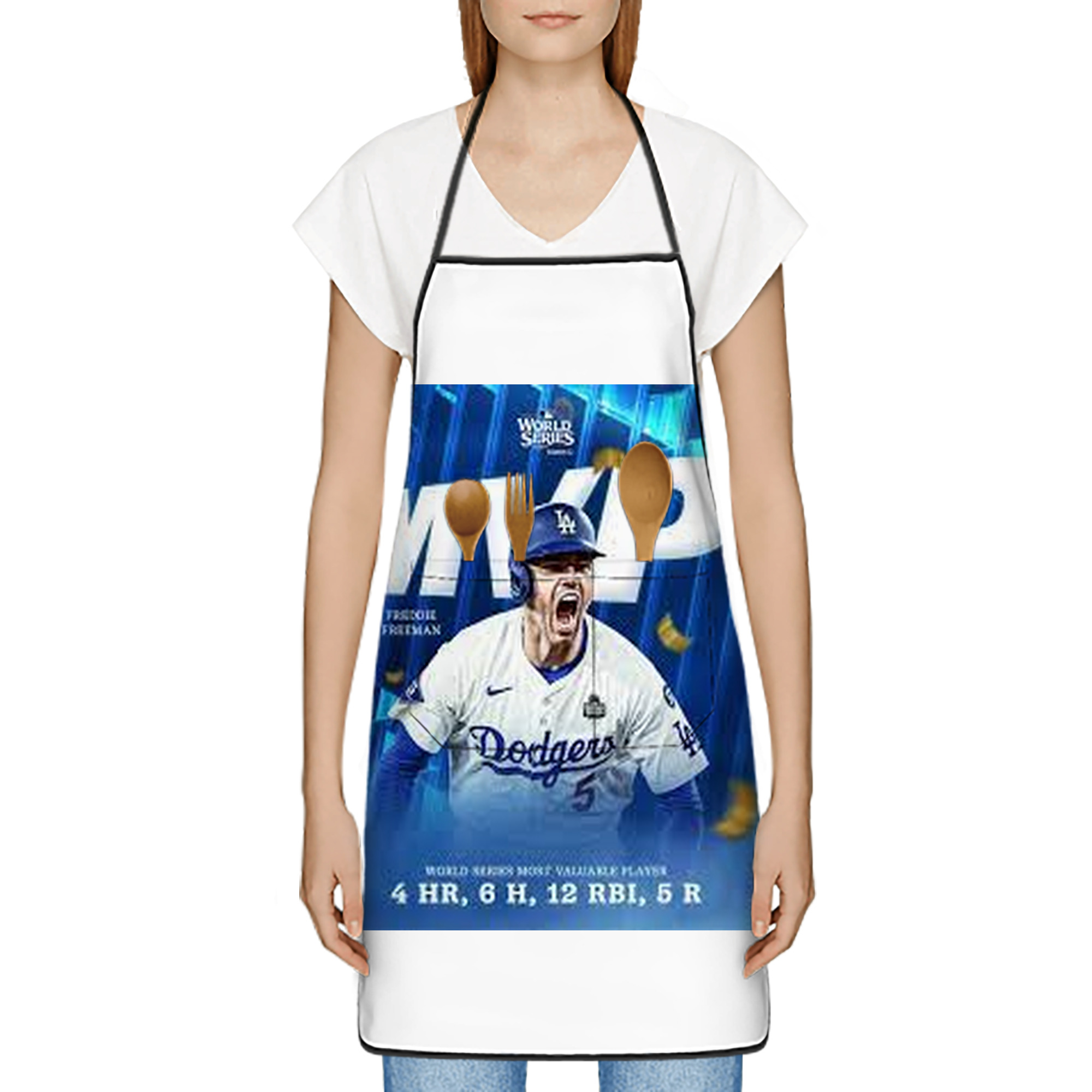  Stain-Resistant Polyester Apron With Pocket – Full Print, Waterproof, Anti-Wrinkle, Anti-Pilling – Ideal For Kitchen, BBQ, Restaurant, Salon & More