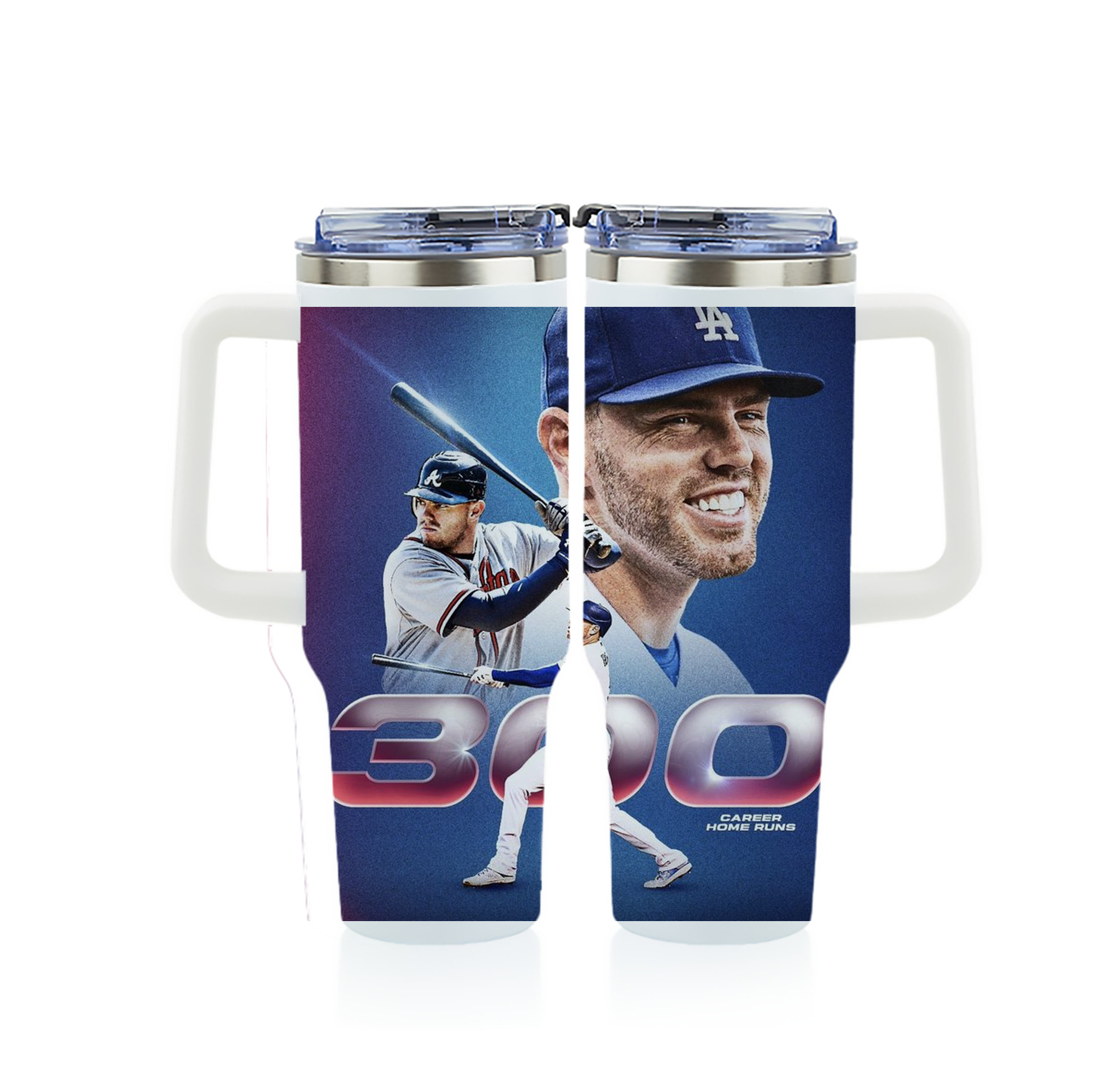  40oz Full Wrap Car Tumbler – Durable Stainless Steel Travel Mug With Vibrant UV Print – Double Wall Insulated, Fits Most Car Cup Holders