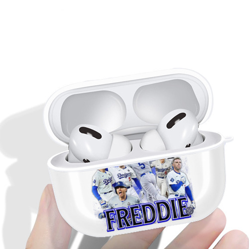  AirPods Pro Hard Case White With Keychain, Durable Flexible PC, Precise Cutouts, Anti-Fingerprint, Yellowing & Scratch Resistant, Full Protection, Washable