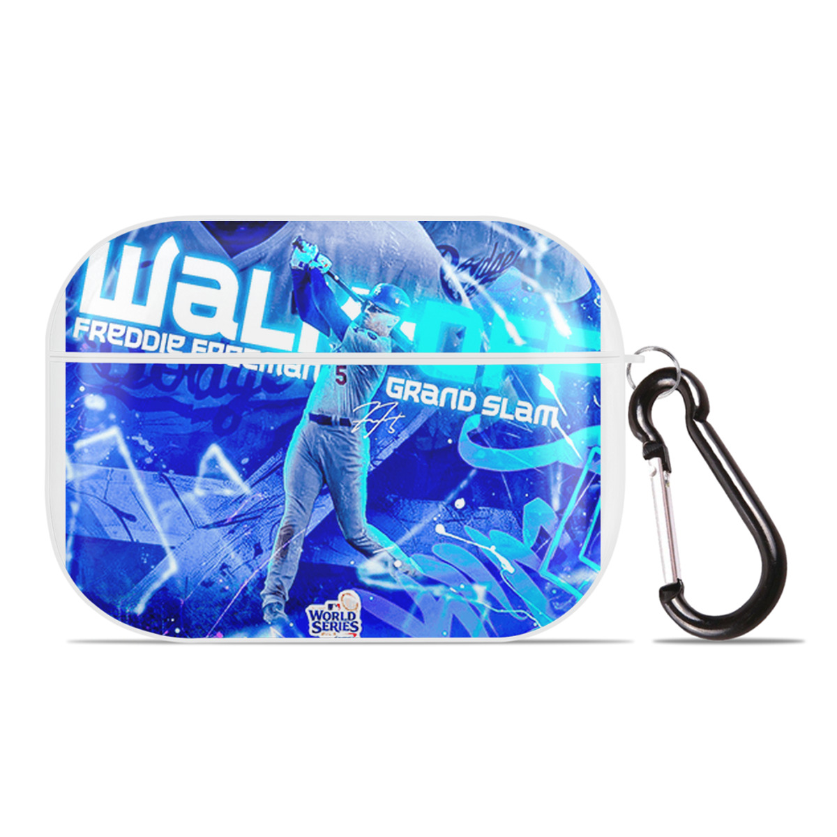  AirPods Pro Hard Case White With Keychain, Durable Flexible PC, Precise Cutouts, Anti-Fingerprint, Yellowing & Scratch Resistant, Full Protection, Washable