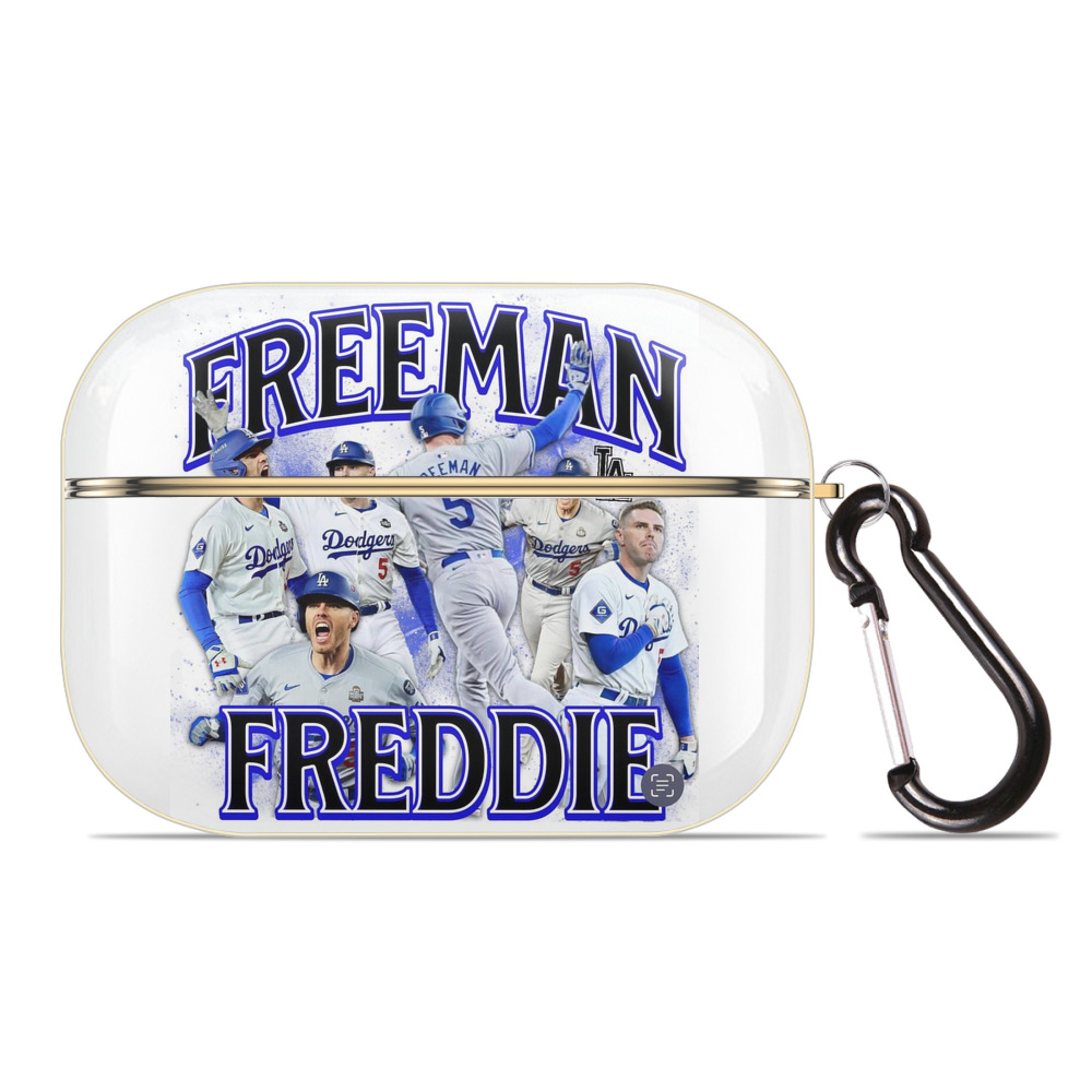  Luxury Gold AirPods Pro Case With Keychain, Flexible PC Material, Full Protection, Precise Cutouts, Anti-Fingerprint, Washable, Durable Design