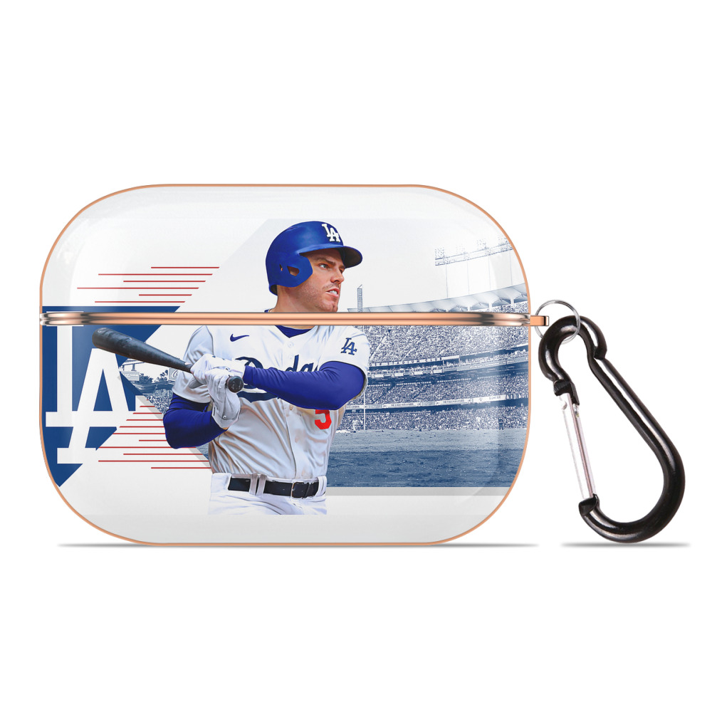  AirPods Pro Protective Case Rose Gold, Flexible PC Material, Precise Fit, Anti-Slip Cover, Full Protection, Fingerprint Resistant, Washable With Keychain