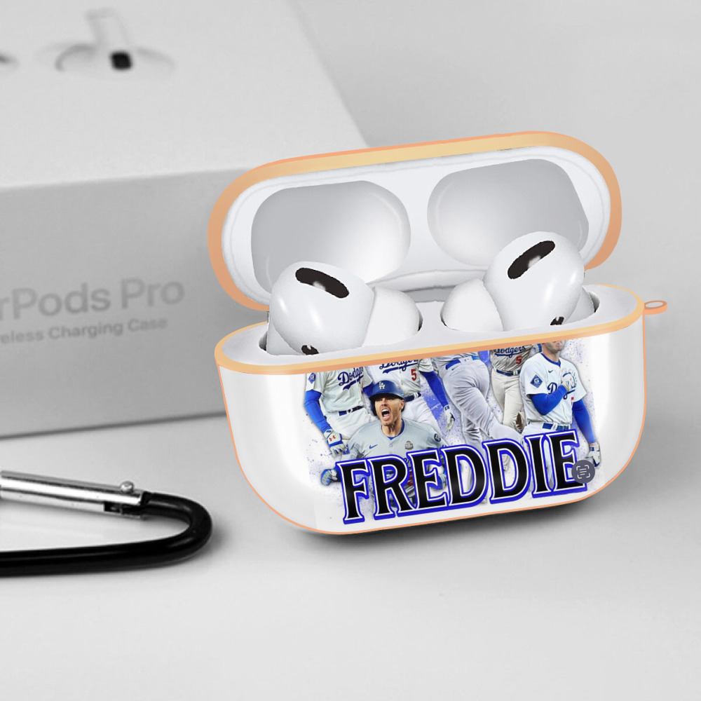  AirPods Pro Protective Case Rose Gold, Flexible PC Material, Precise Fit, Anti-Slip Cover, Full Protection, Fingerprint Resistant, Washable With Keychain