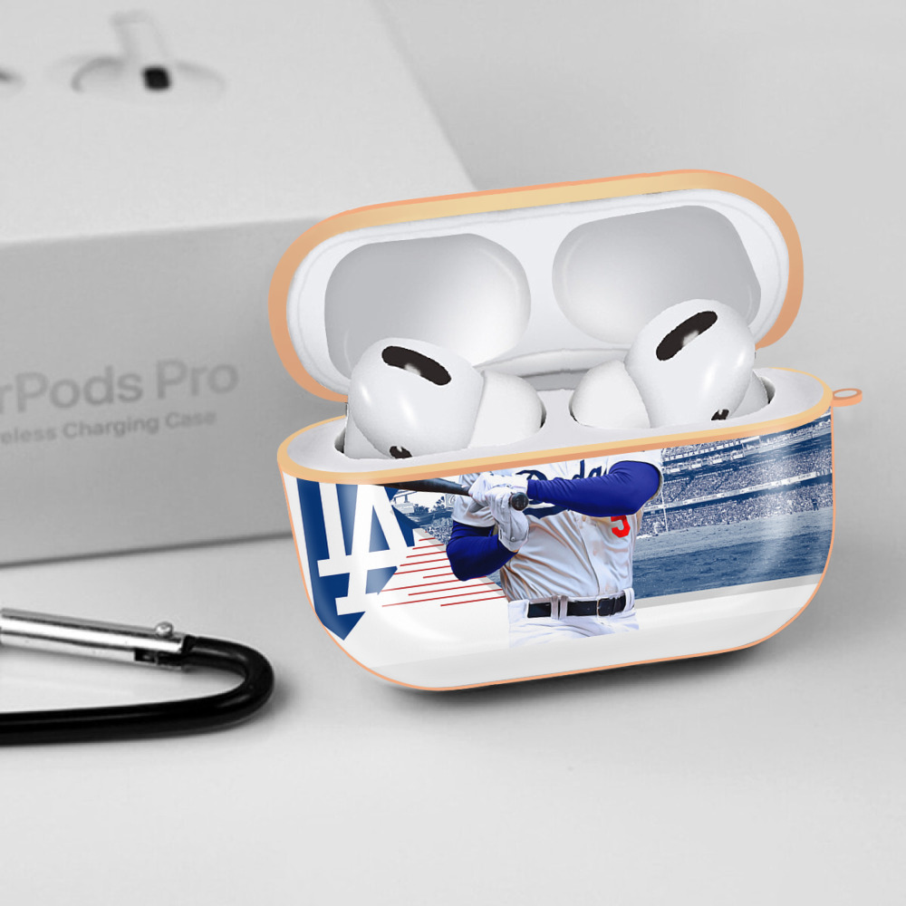  AirPods Pro Protective Case Rose Gold, Flexible PC Material, Precise Fit, Anti-Slip Cover, Full Protection, Fingerprint Resistant, Washable With Keychain