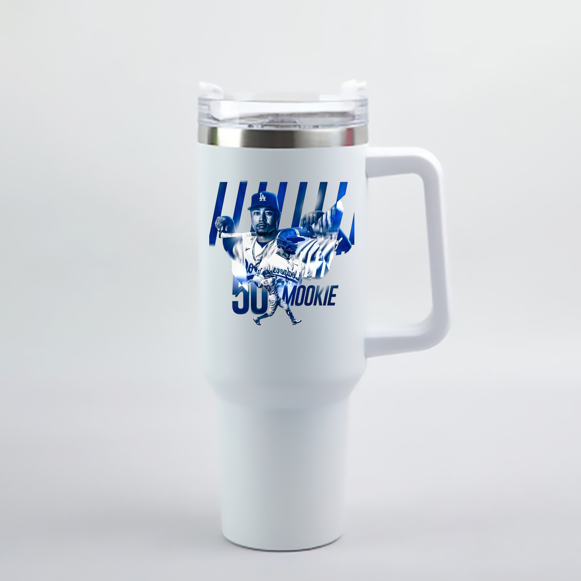  40oz Handle Car Cup With Crystal Sticker Design – Durable Stainless Steel Travel Mug With Reusable Straw – Double Wall Insulated