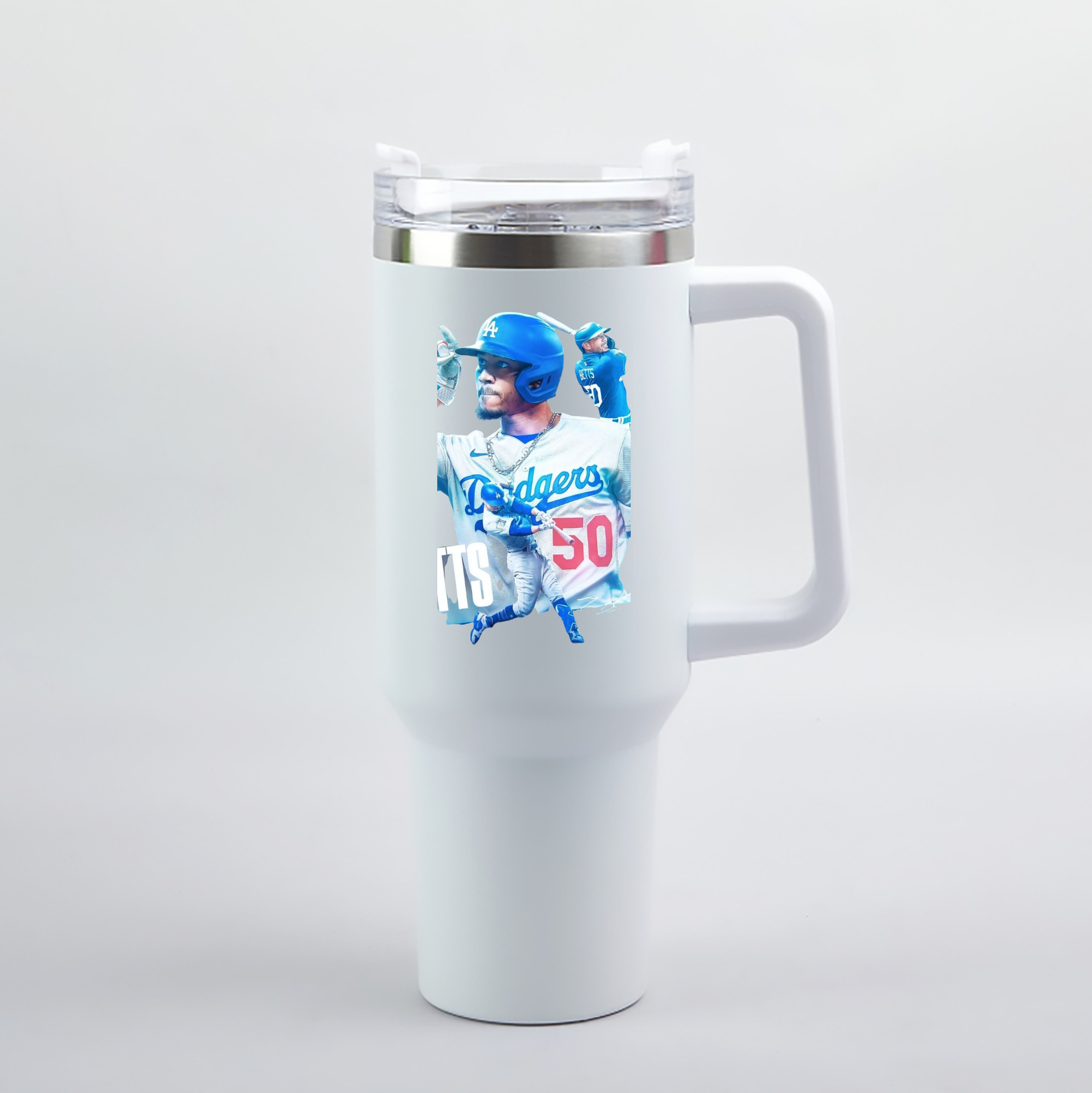  40oz Handle Car Tumbler – Durable Stainless Steel Travel Mug With UV Print – Double Wall Insulated, Fits Most Car Cup Holders