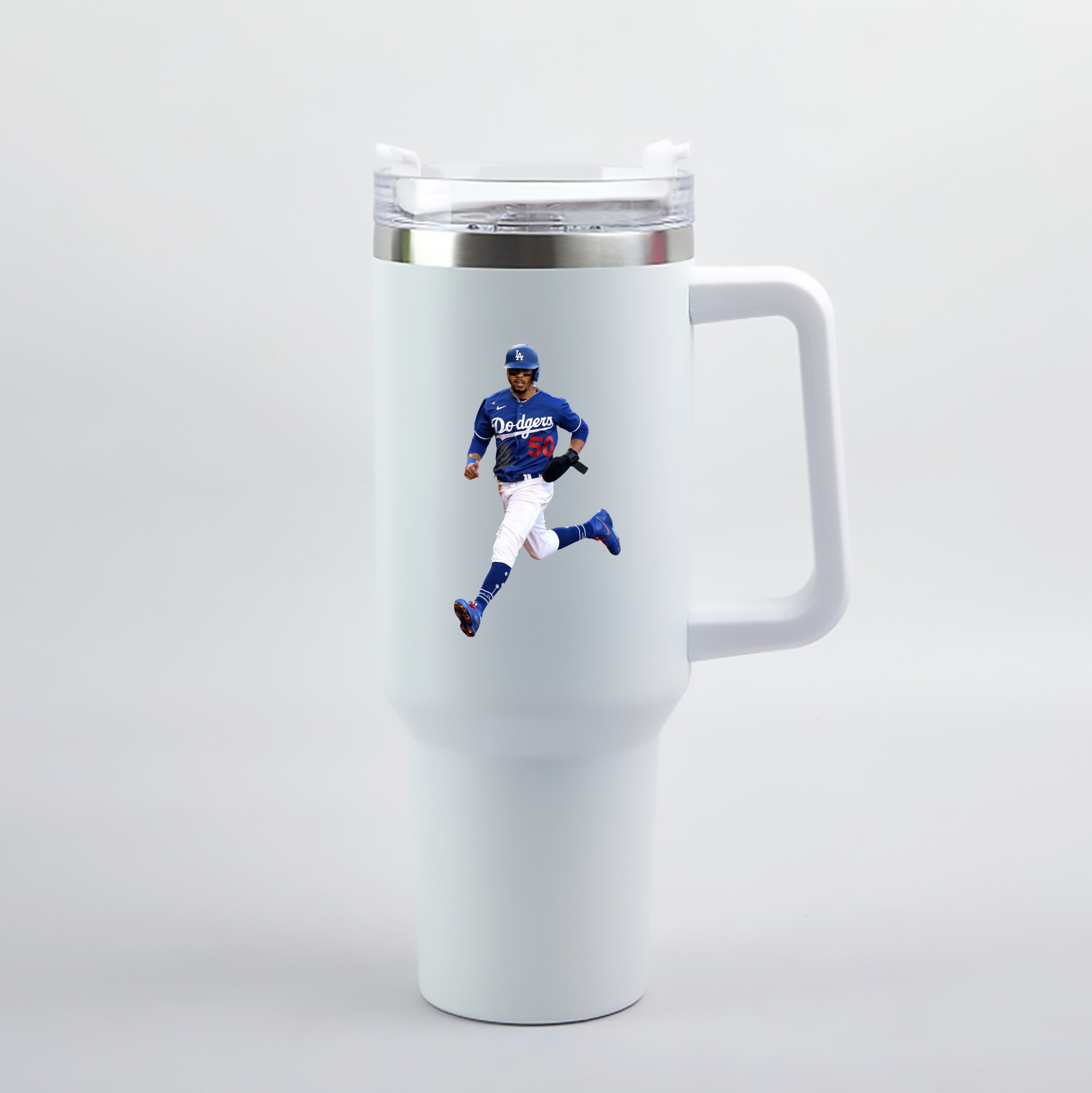  40oz Handle Car Tumbler – Durable Stainless Steel Travel Mug With UV Print – Double Wall Insulated, Fits Most Car Cup Holders