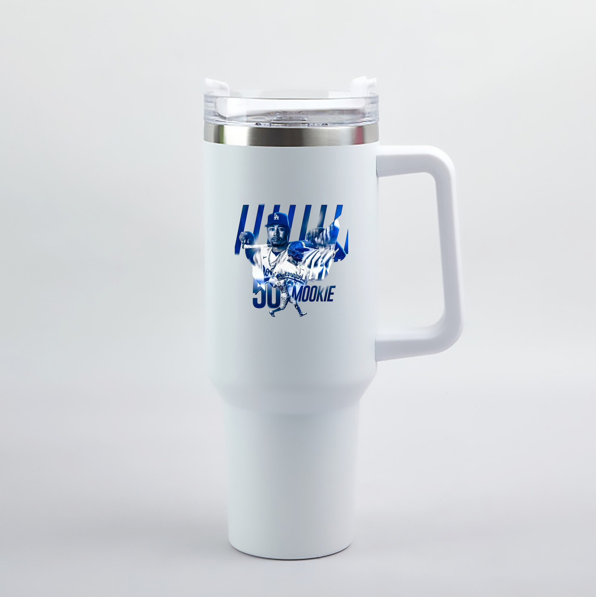  40oz Handle Car Tumbler – Durable Stainless Steel Travel Mug With UV Print – Double Wall Insulated, Fits Most Car Cup Holders