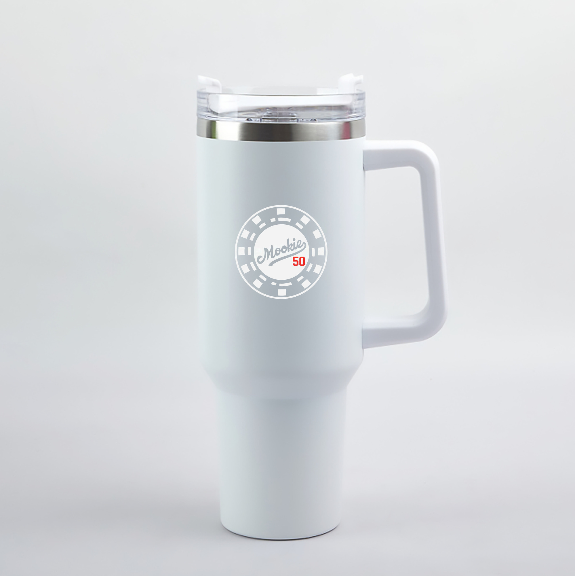  40oz Handle Car Tumbler – Durable Stainless Steel Travel Mug With UV Print – Double Wall Insulated, Fits Most Car Cup Holders