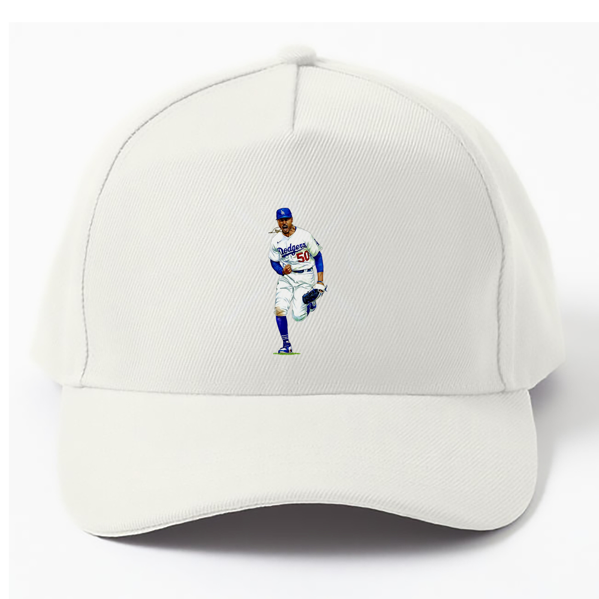  100% Cotton Baseball Cap – Heat Transfer Print – Comfortable, Durable, Perfect For Sports & Everyday Wear