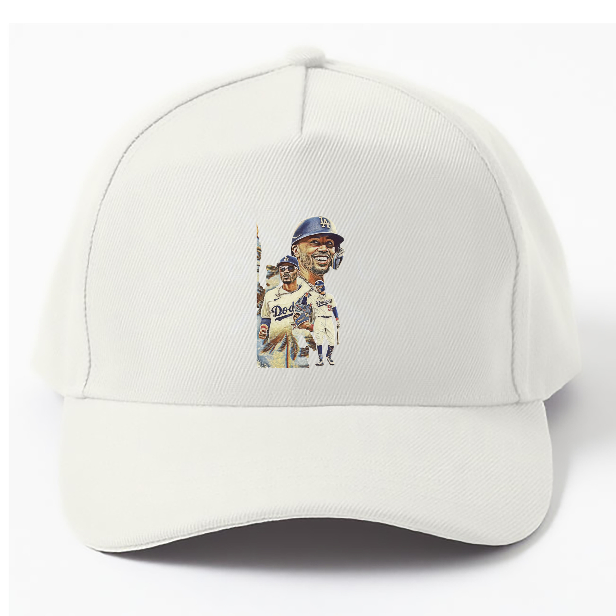  100% Cotton Baseball Cap – Heat Transfer Print – Comfortable, Durable, Perfect For Sports & Everyday Wear