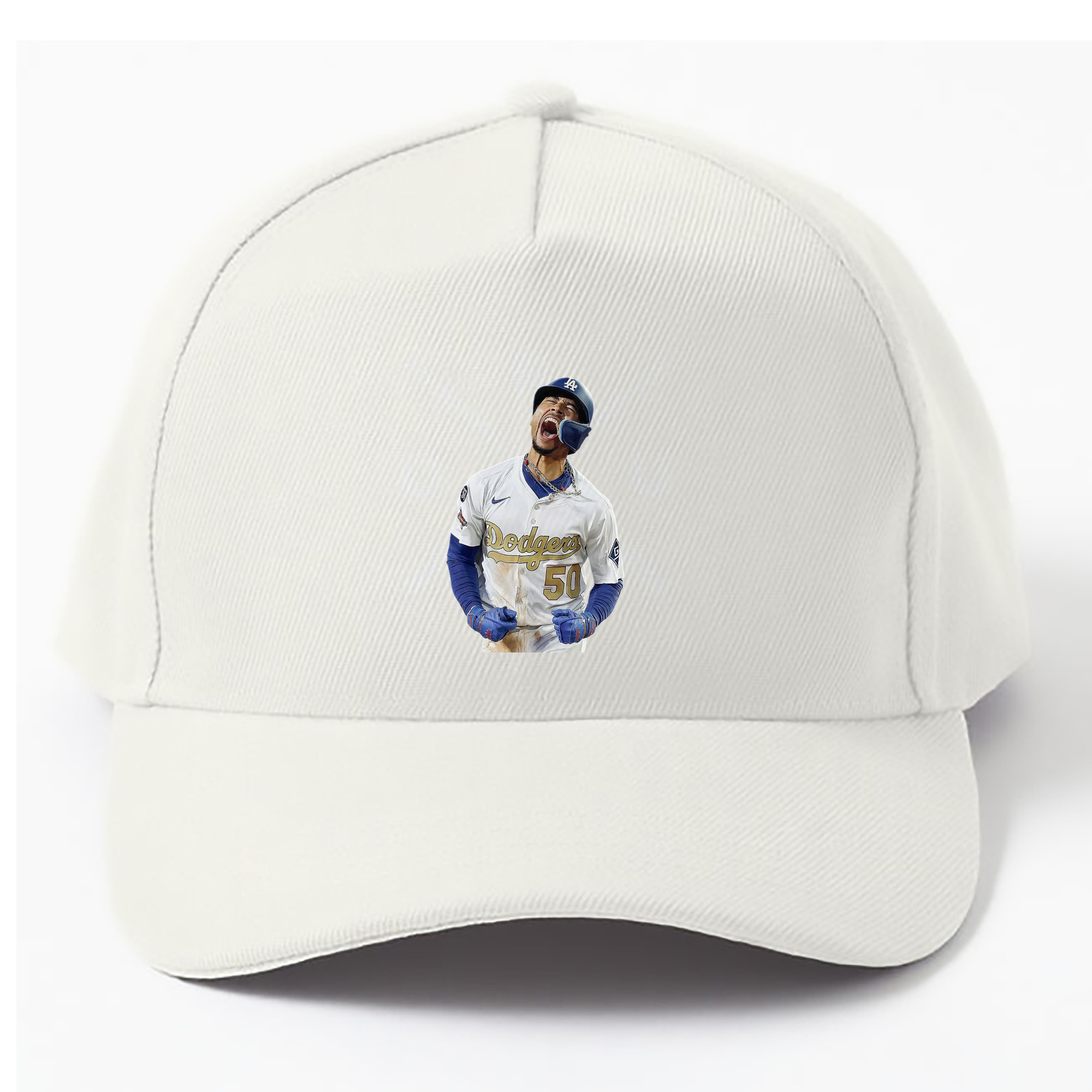  100% Cotton Baseball Cap – Heat Transfer Print – Comfortable, Durable, Perfect For Sports & Everyday Wear