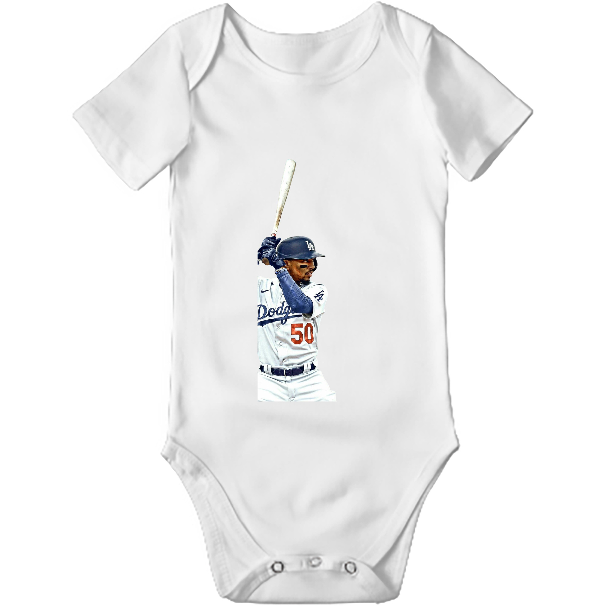  Baby Short Sleeve Romper – 100% Cotton Soft & Breathable Digital Print Onesie With Easy Snap Closure And Envelope Shoulder – Comfortable For Daily Wear & Travel