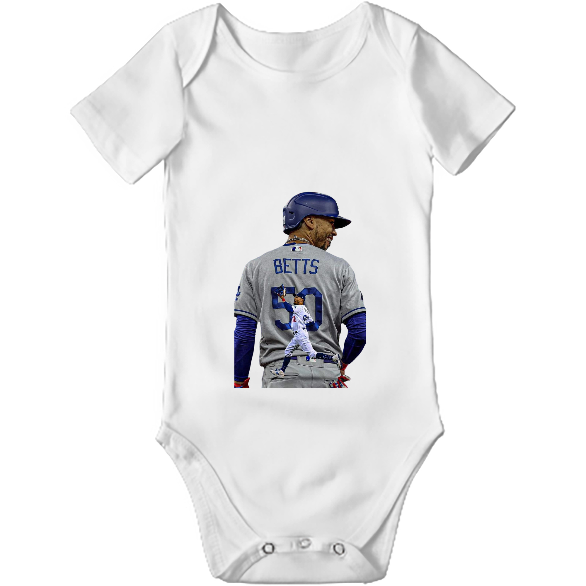  Baby Short Sleeve Romper – 100% Cotton Soft & Breathable Digital Print Onesie With Easy Snap Closure And Envelope Shoulder – Comfortable For Daily Wear & Travel