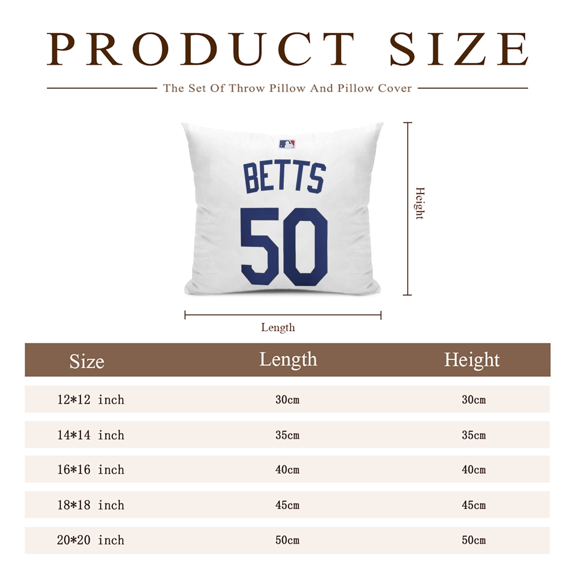  Soft Polyester Pillow Cover With Insert – Double-Sided Design, Invisible Zipper, Durable & Breathable – Easy Care Cushion Set