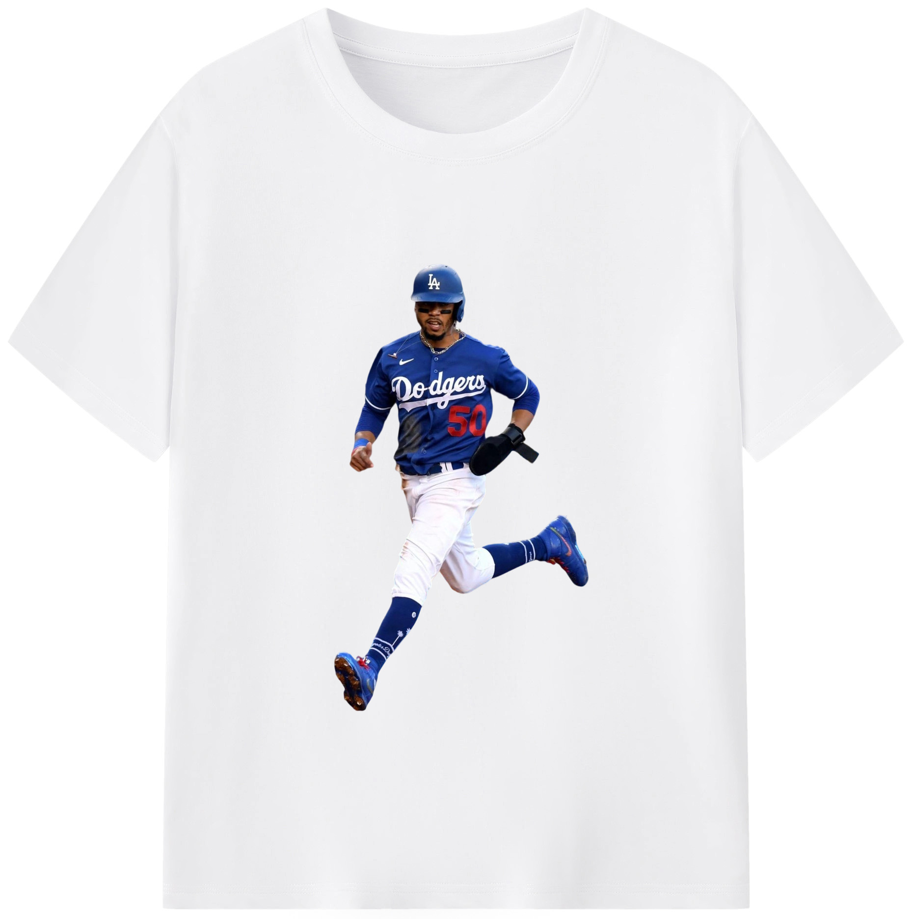  180g Cotton T-Shirt With Front Heat Transfer Print – Soft, Lightweight, Fitted Design – Comfortable Casual Wear For Sports & Everyday Use