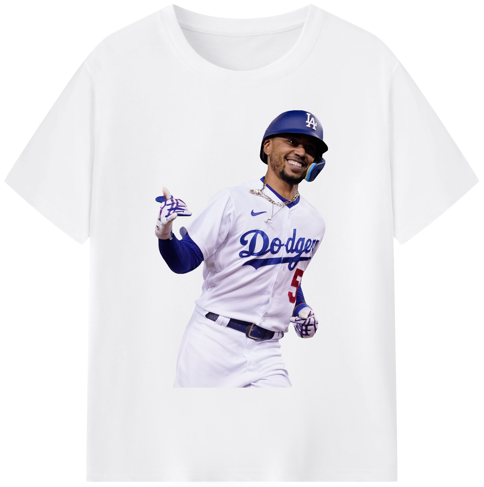  180g Cotton T-Shirt With Front Heat Transfer Print – Soft, Lightweight, Fitted Design – Comfortable Casual Wear For Sports & Everyday Use