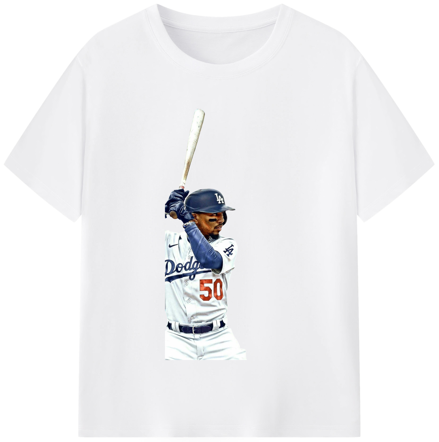  Combed Cotton T-Shirt 180g With Front Heat Transfer Print – Soft, Lightweight, Fitted Design – Stylish Casual Wear For Sports & Everyday Use