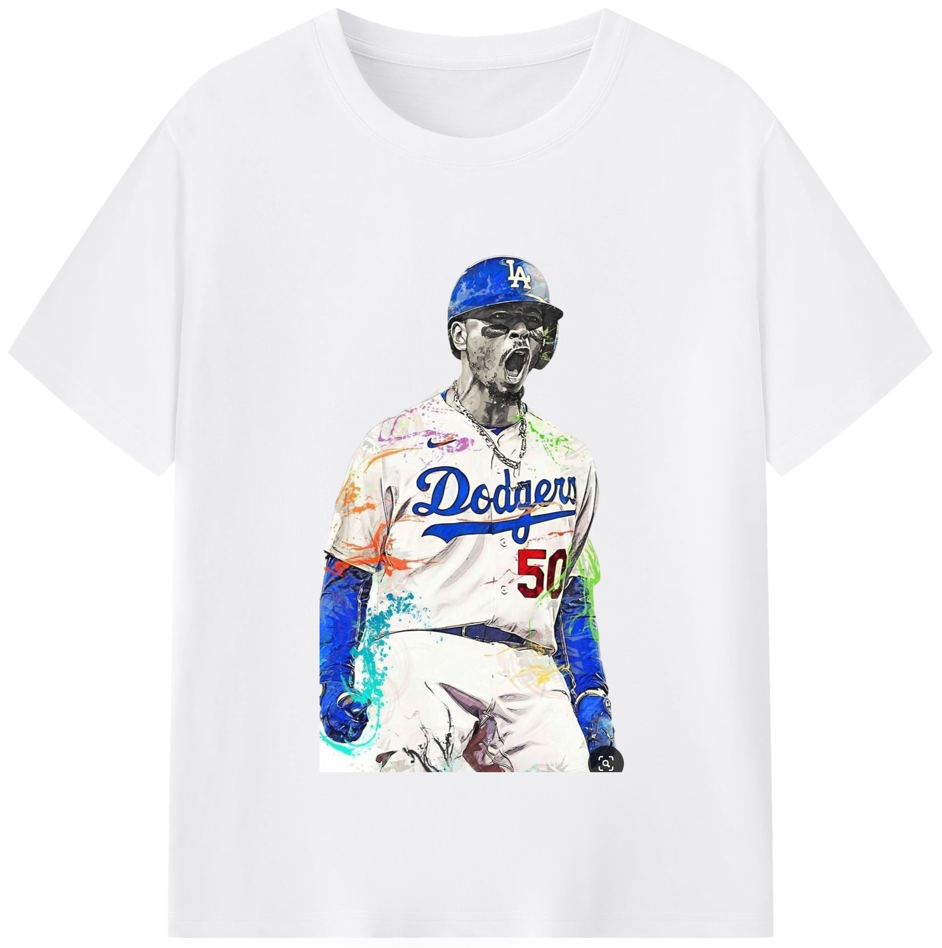  Combed Cotton T-Shirt 180g With Front Heat Transfer Print – Soft, Lightweight, Fitted Design – Stylish Casual Wear For Sports & Everyday Use