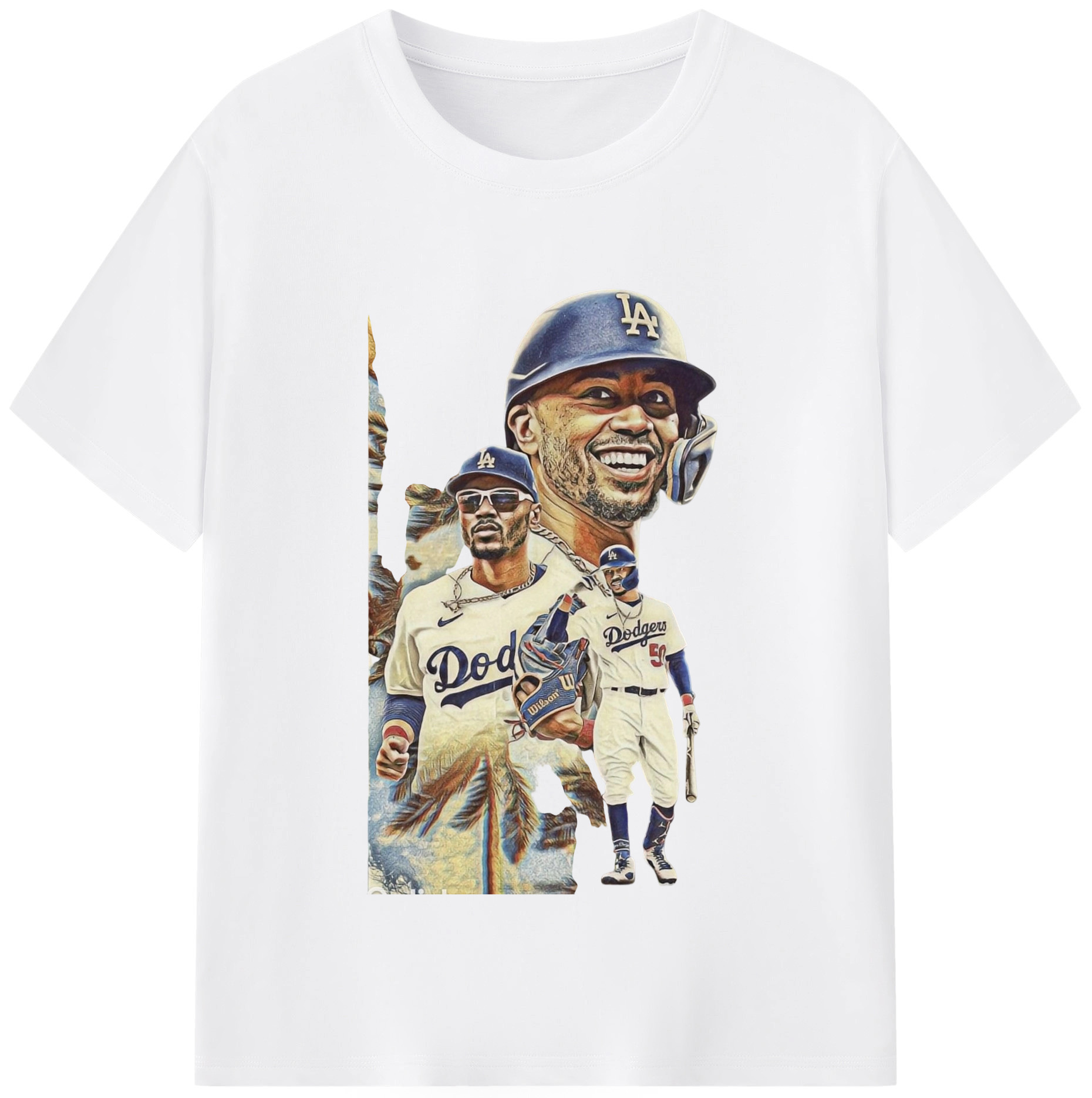  Combed Cotton T-Shirt 180g With Front Heat Transfer Print – Soft, Lightweight, Fitted Design – Stylish Casual Wear For Sports & Everyday Use