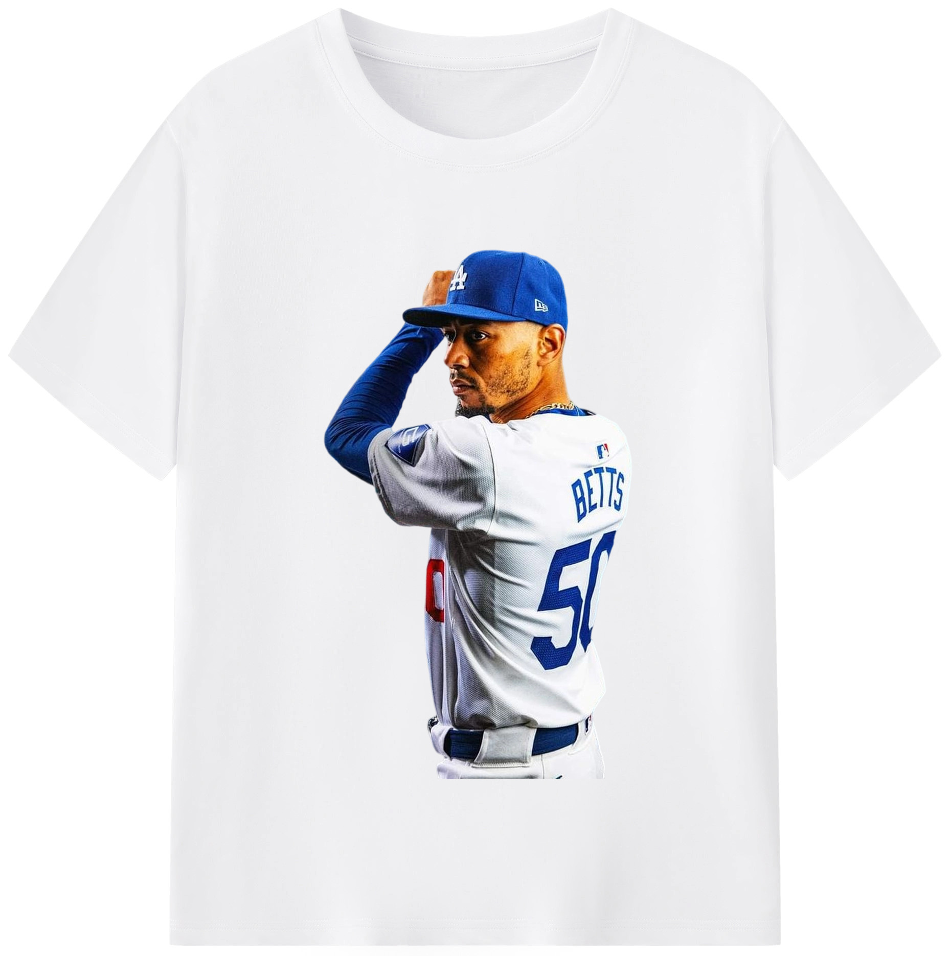  Combed Cotton T-Shirt 180g With Front Heat Transfer Print – Soft, Lightweight, Fitted Design – Stylish Casual Wear For Sports & Everyday Use