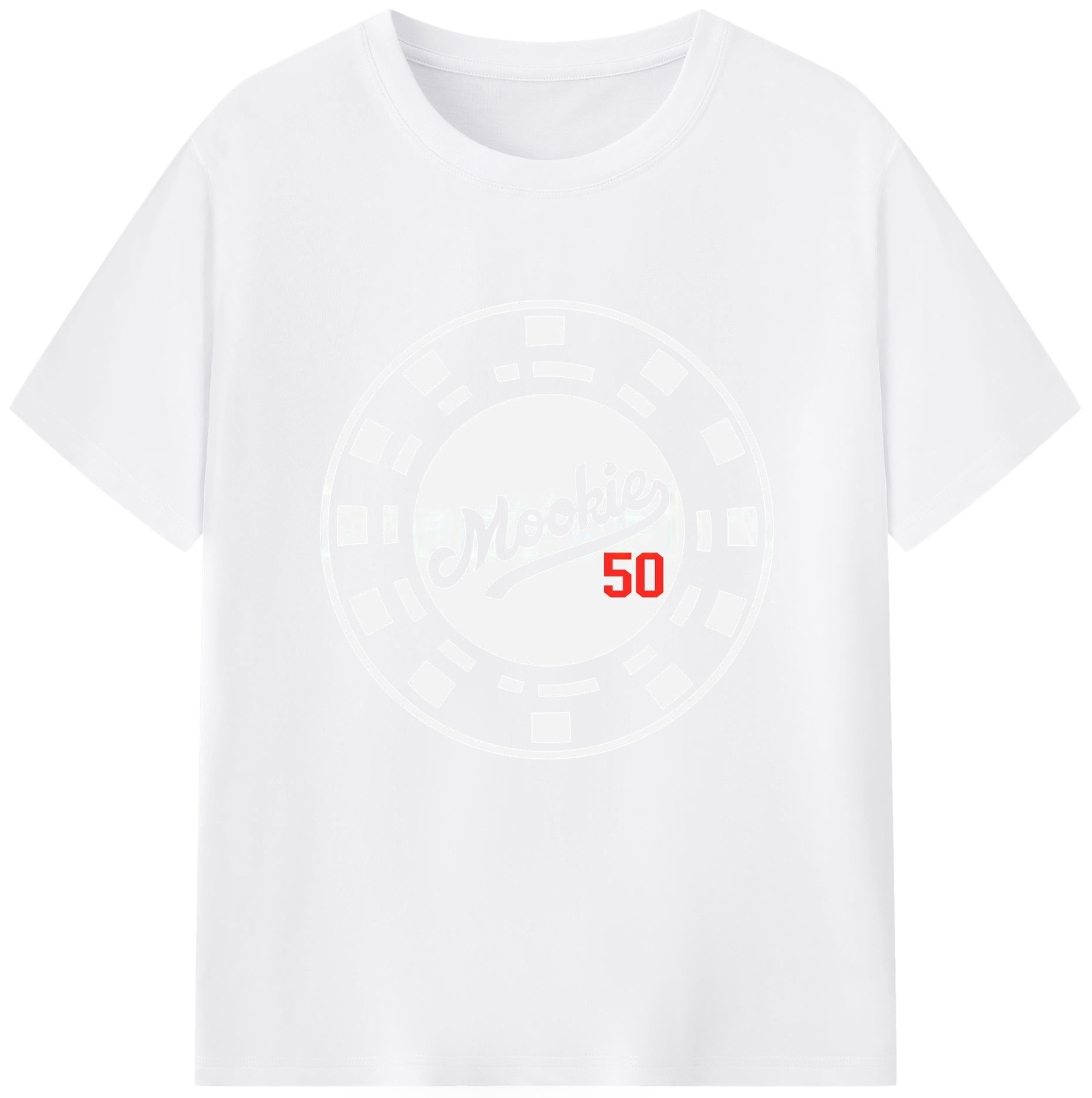  Combed Cotton T-Shirt 180g With Front Heat Transfer Print – Soft, Lightweight, Fitted Design – Stylish Casual Wear For Sports & Everyday Use