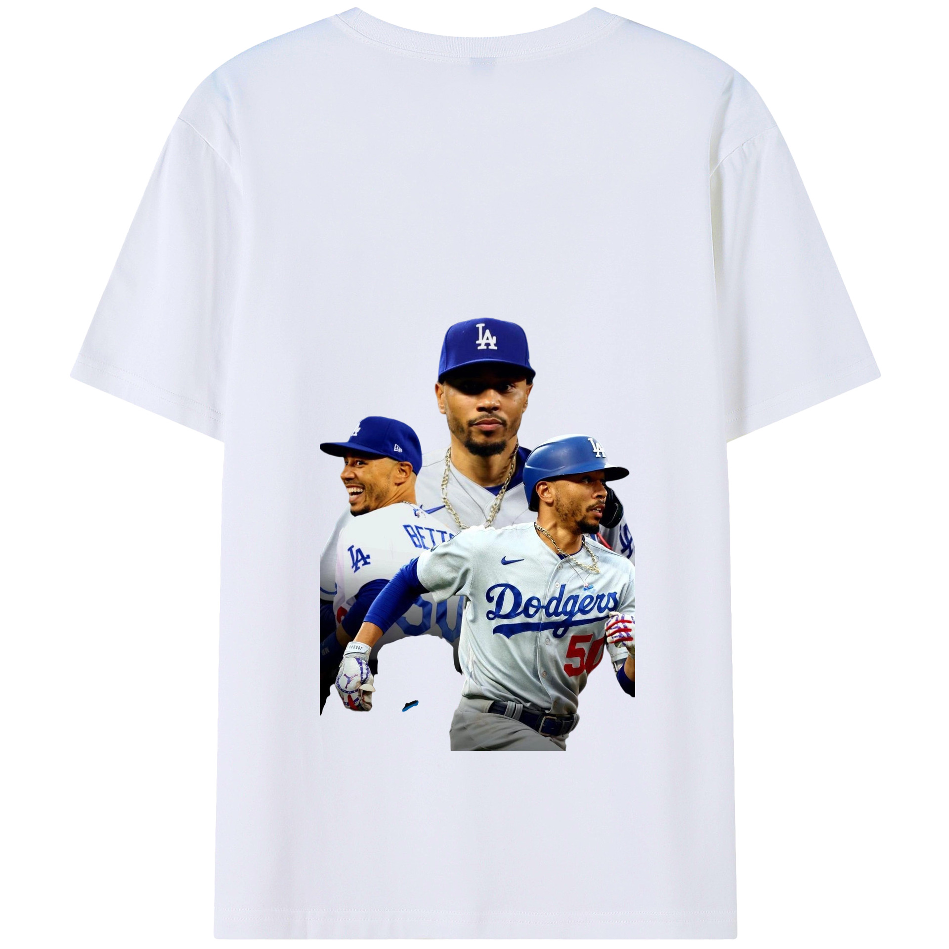  180g Combed Cotton T-Shirt With Back Heat Transfer Print – Soft, Lightweight, Fitted Design – Stylish Casual Wear For Sports & Everyday Use