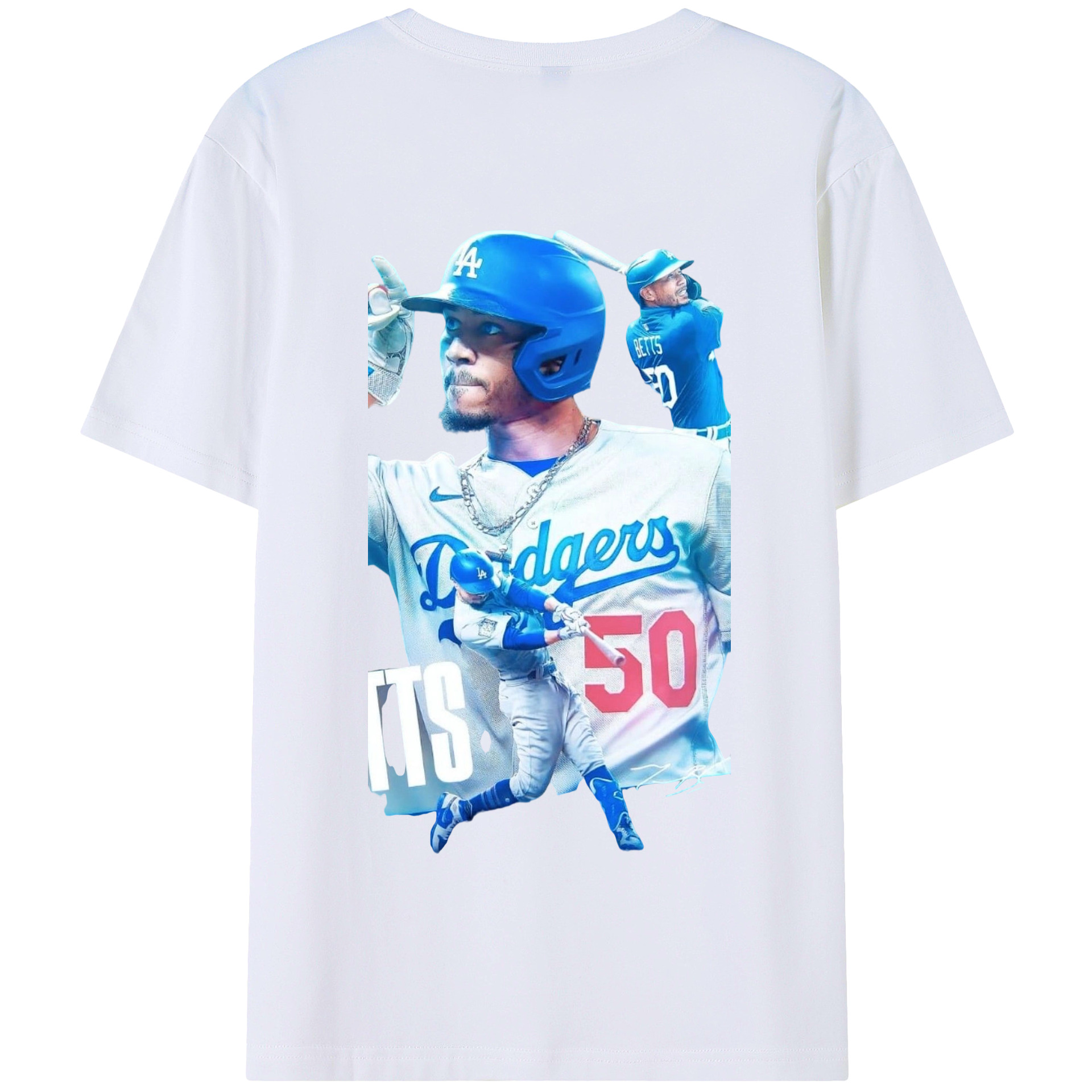  180g Combed Cotton T-Shirt With Back Heat Transfer Print – Soft, Lightweight, Fitted Design – Stylish Casual Wear For Sports & Everyday Use