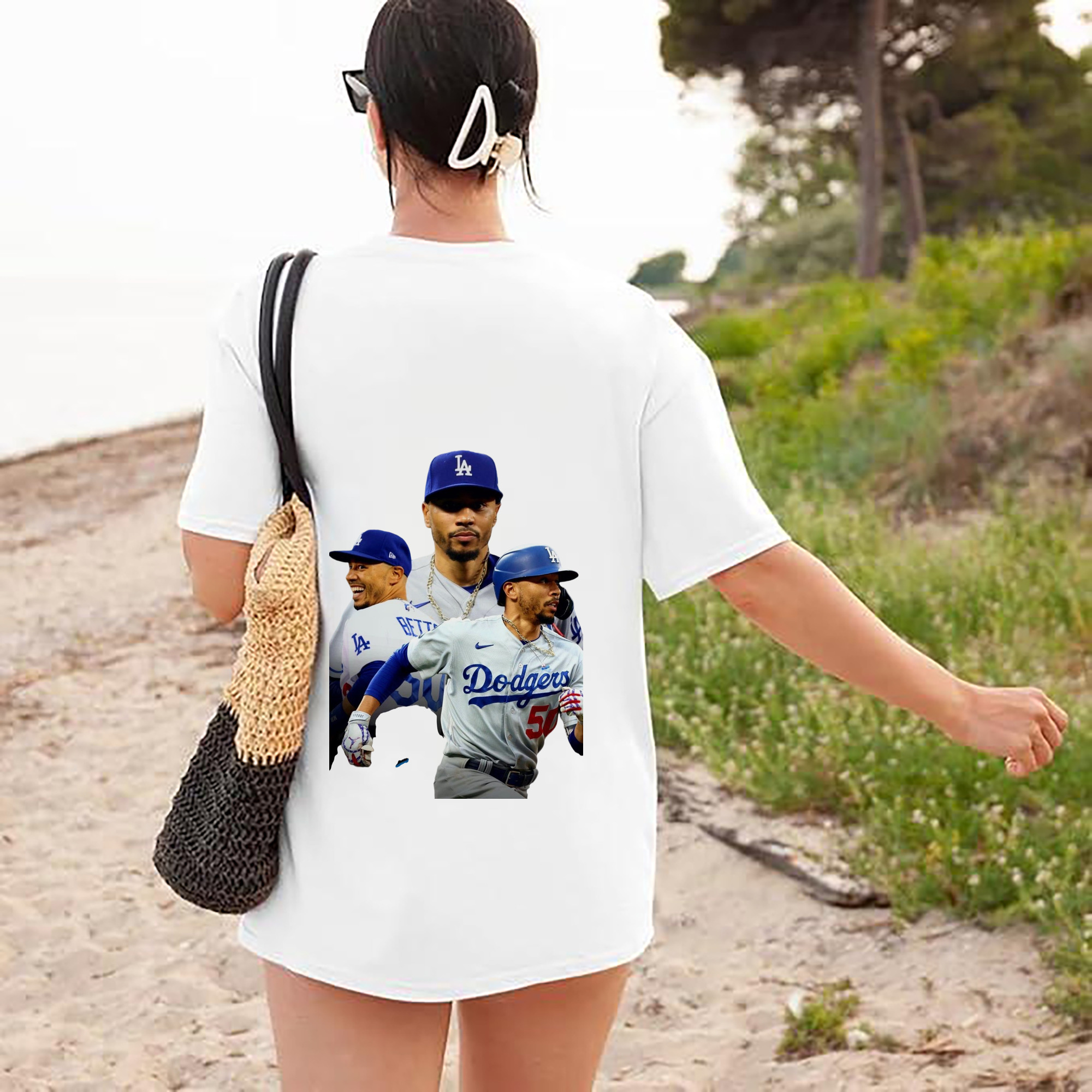  180g Combed Cotton T-Shirt With Back Heat Transfer Print – Soft, Lightweight, Fitted Design – Stylish Casual Wear For Sports & Everyday Use