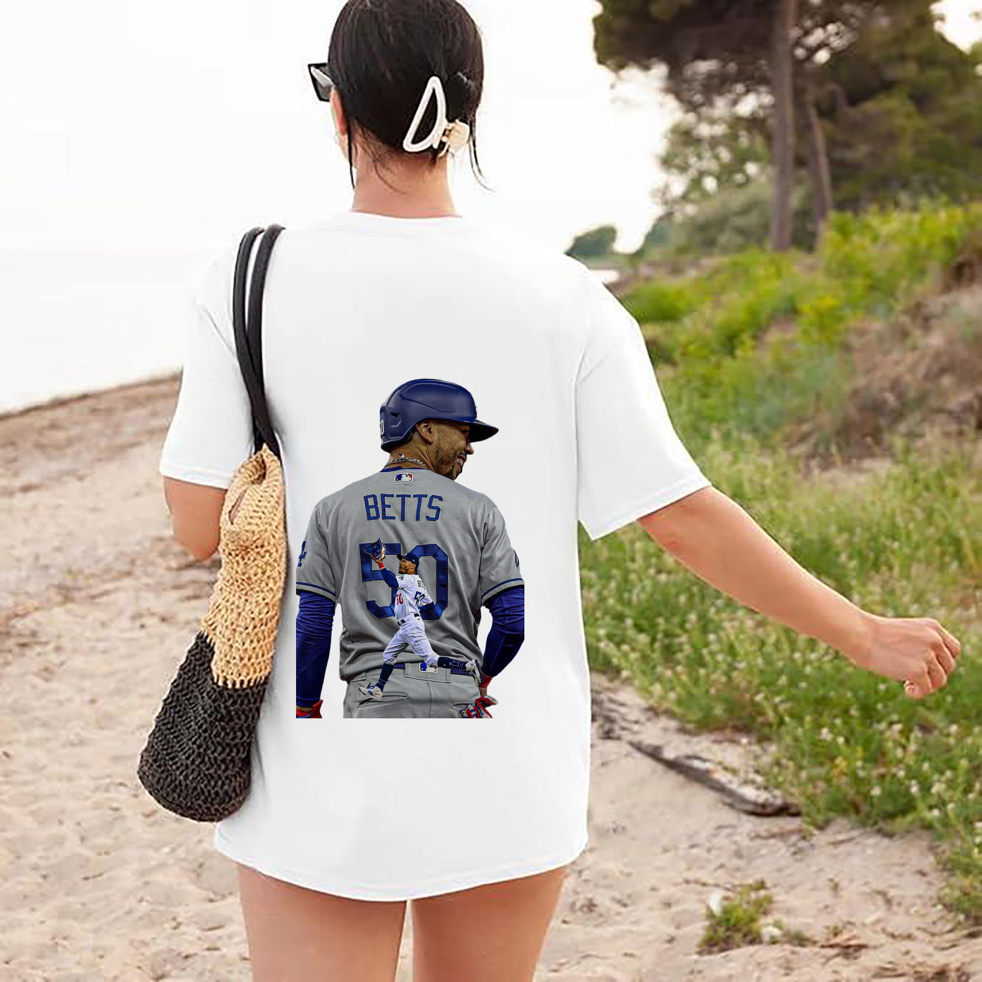  180g Combed Cotton T-Shirt With Back Heat Transfer Print – Soft, Lightweight, Fitted Design – Stylish Casual Wear For Sports & Everyday Use