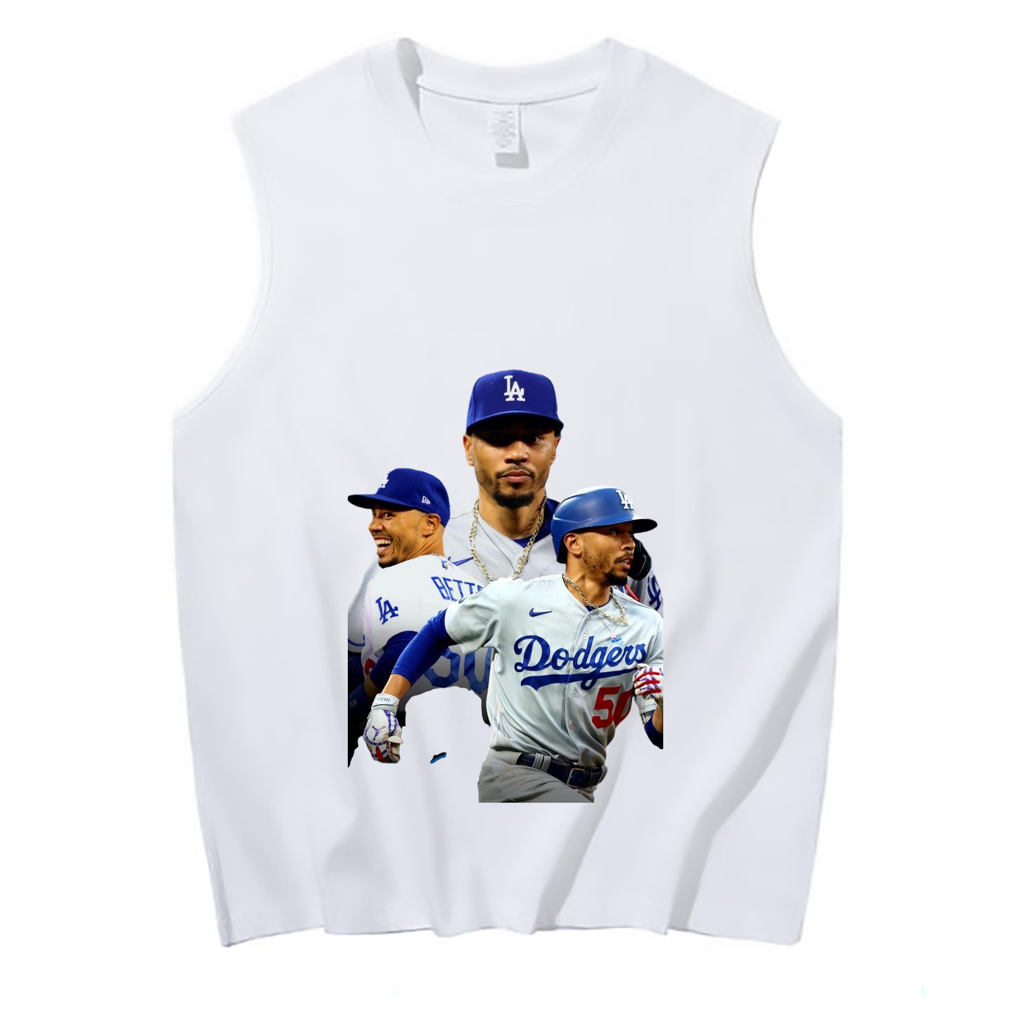  210g Combed Cotton Tank Top With Front Heat Transfer Print – Soft, Lightweight, Fitted Design – Stylish & Comfortable Casual Wear For Sports & Everyday Use