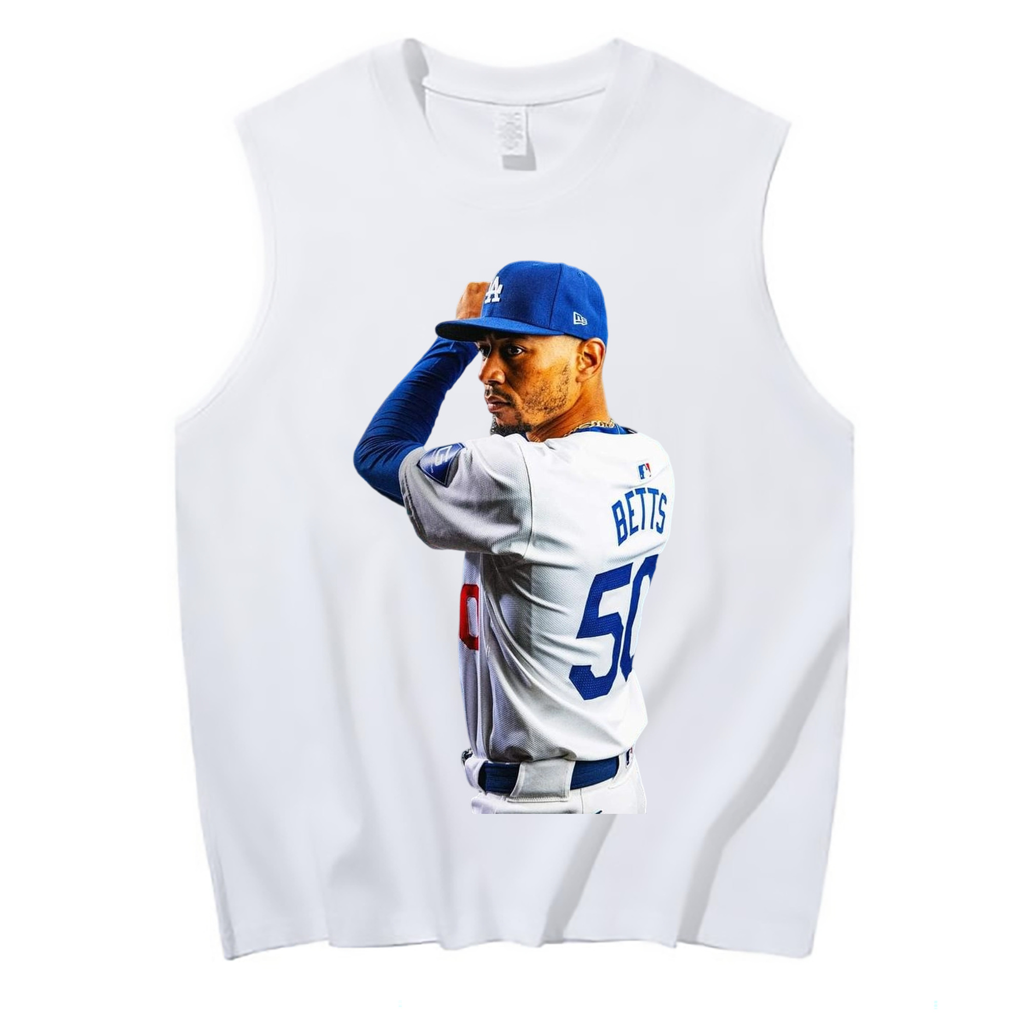  210g Combed Cotton Tank Top With Front Heat Transfer Print – Soft, Lightweight, Fitted Design – Stylish & Comfortable Casual Wear For Sports & Everyday Use